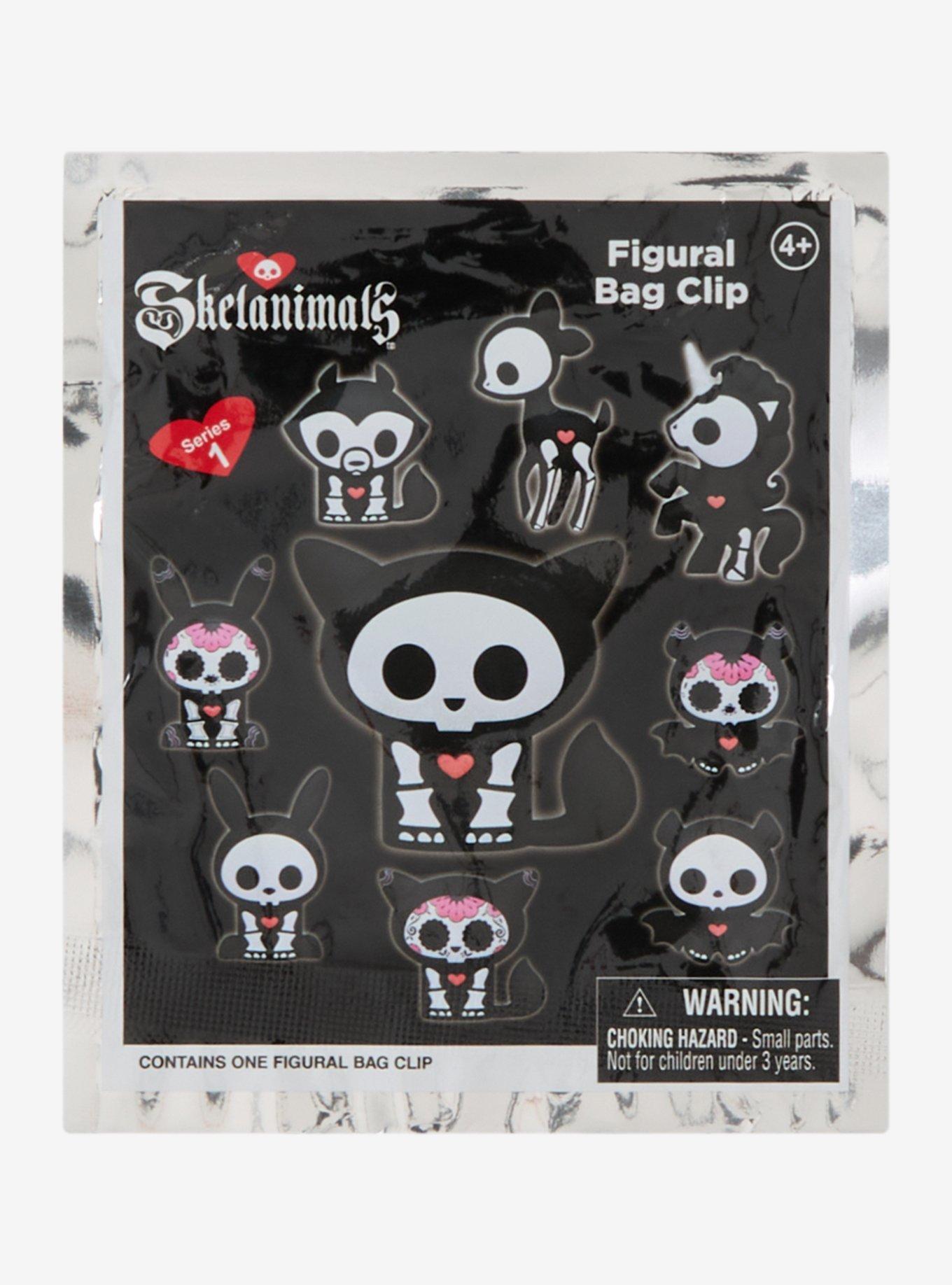 Skelanimals Series 1 Blind Bag Figural Bag Clip, , hi-res