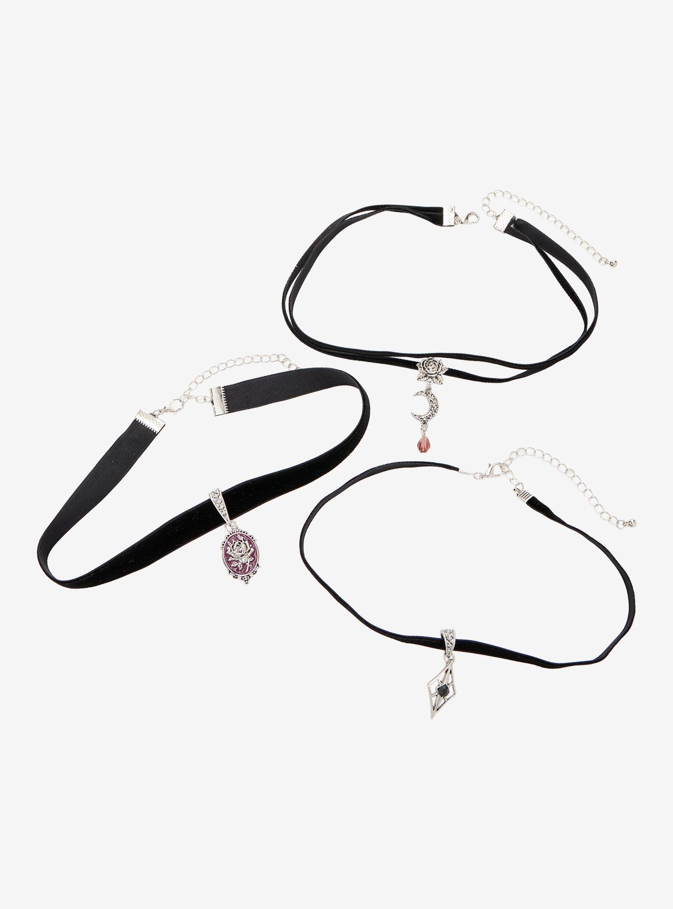 Cosmic Aura Rose Frame Celestial Choker Set, , hi-res