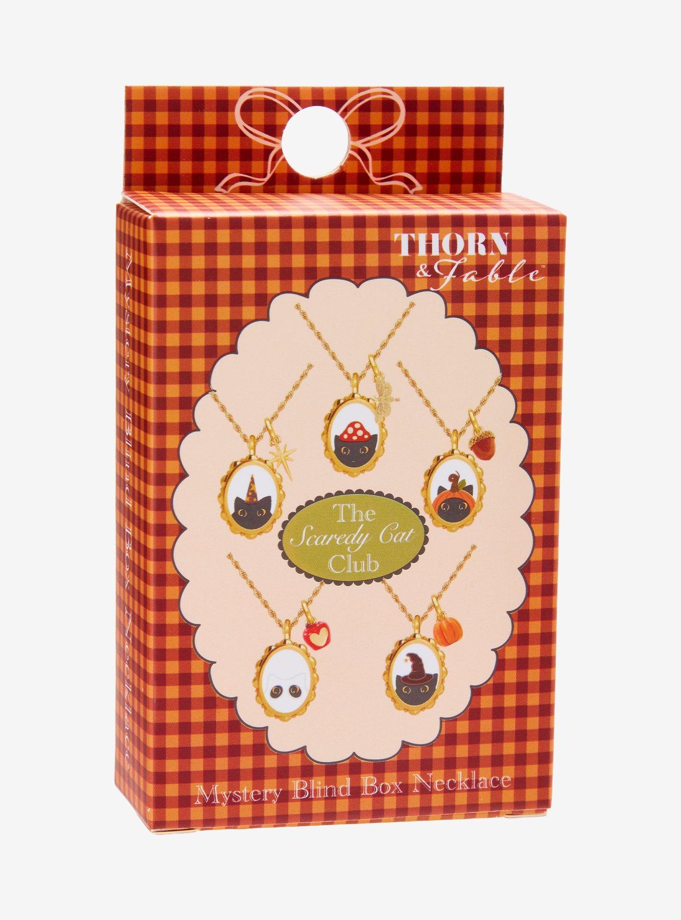Thorn & Fable The Scaredy Cat Club Blind Box Necklace, , alternate - view 3