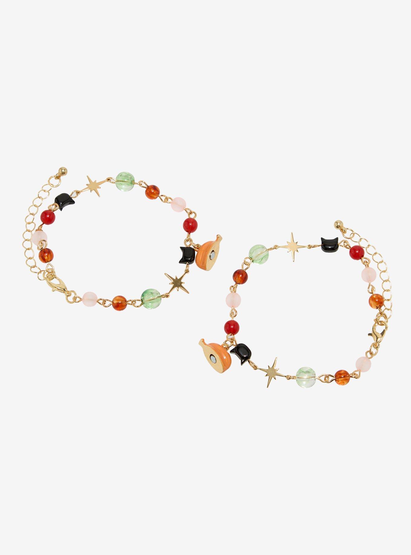 Thorn & Fable Pumpkin Best Friend Bracelet Set, , alternate - view 3