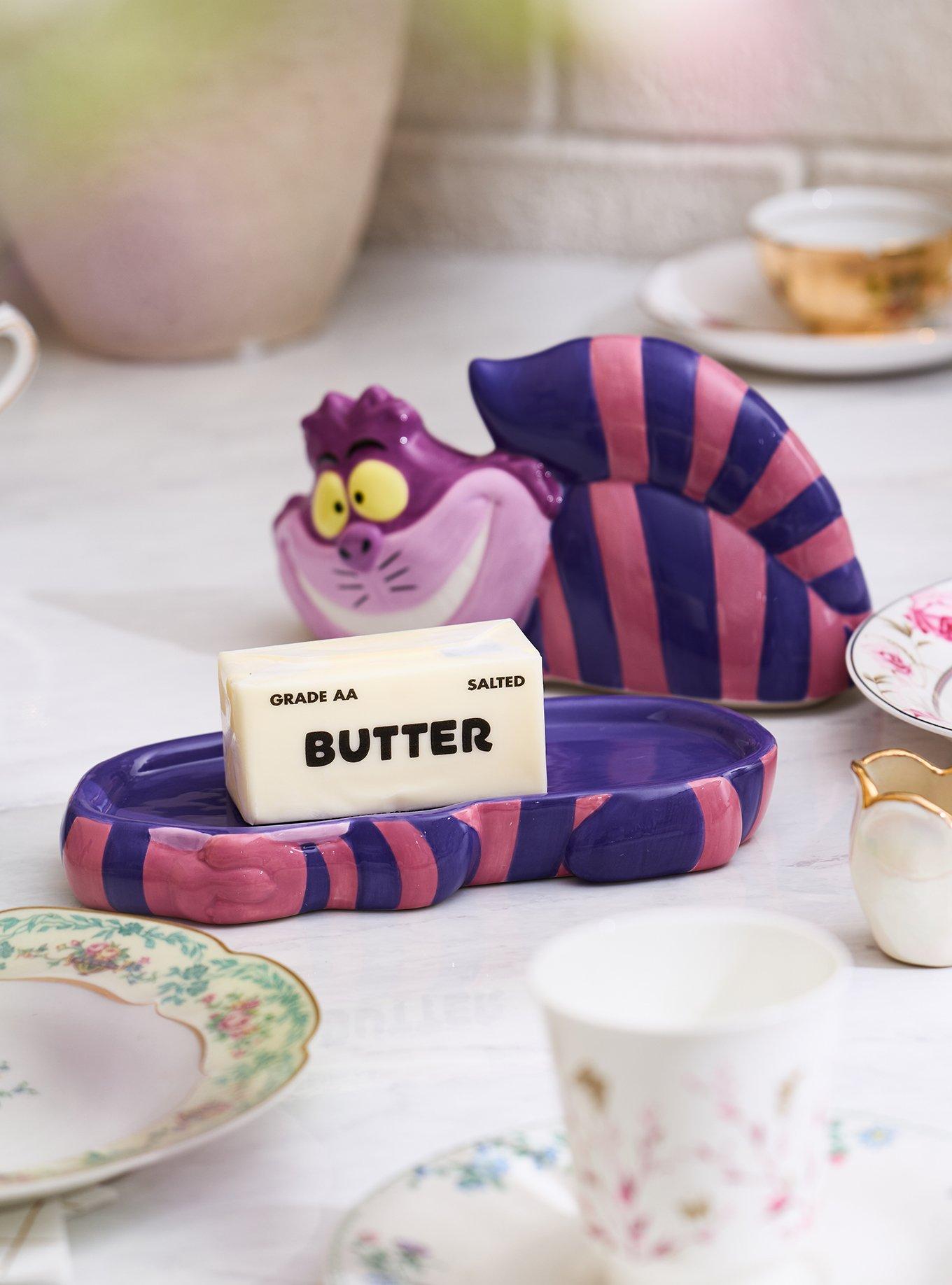 Disney Alice in Wonderland Cheshire Cat Figural Butter Dish - BoxLunch Exclusive, , alternate - view 3