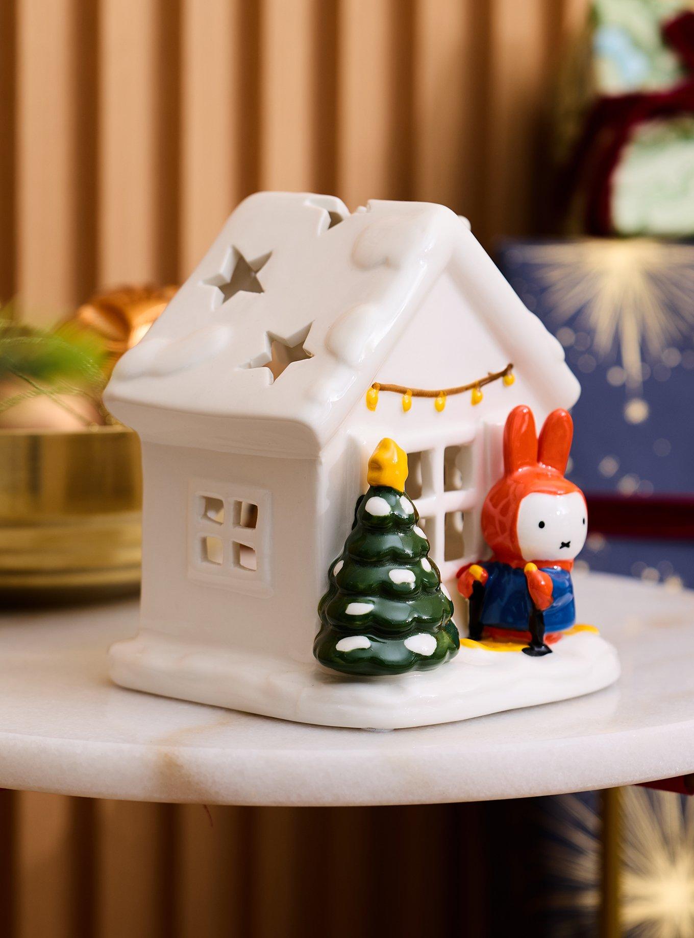 Miffy Winter House Figural Tealight Candle holder, , alternate - view 2