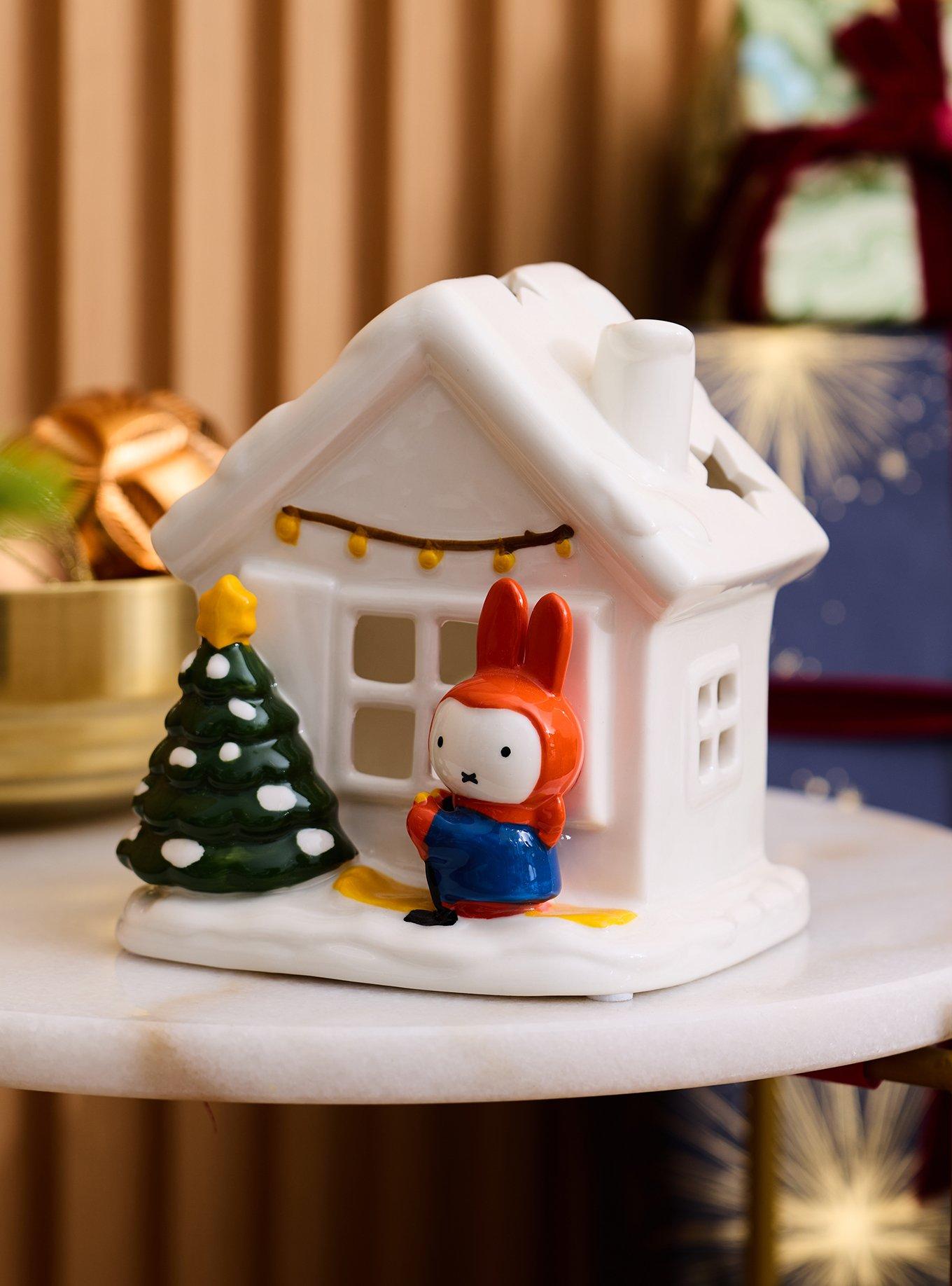 Miffy Winter House Figural Tealight Candle holder, , alternate - view 3