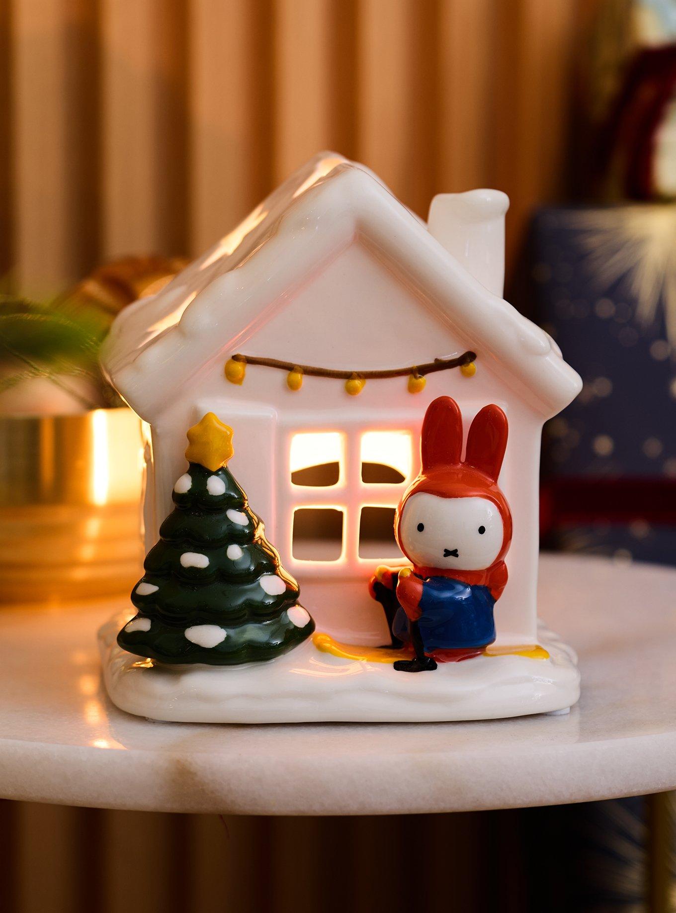 Miffy Winter House Figural Tealight Candle holder, , alternate - view 4