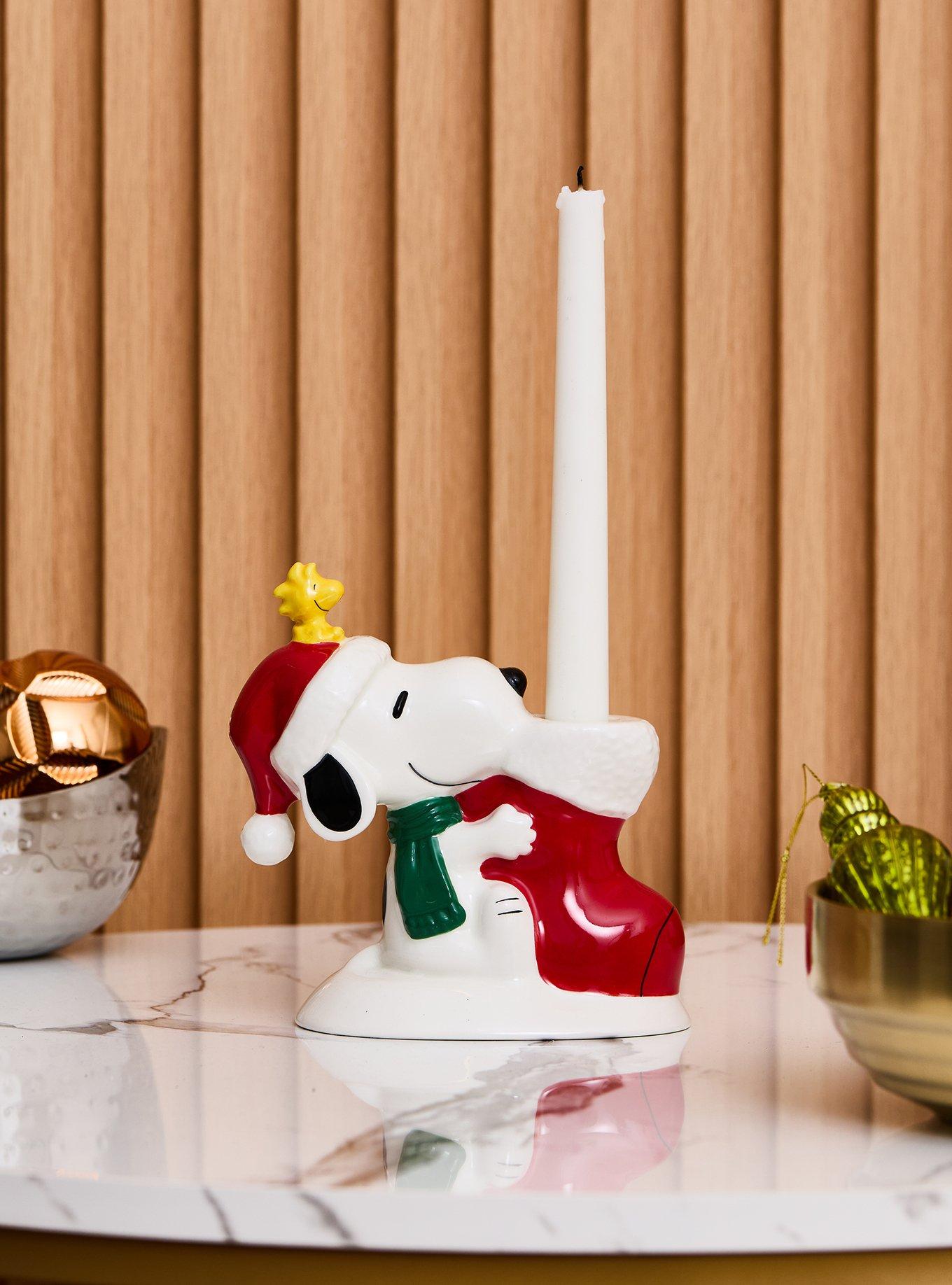 Peanuts Snoopy Stocking Tapered Candle Holder - BoxLunch Exclusive, , alternate - view 3