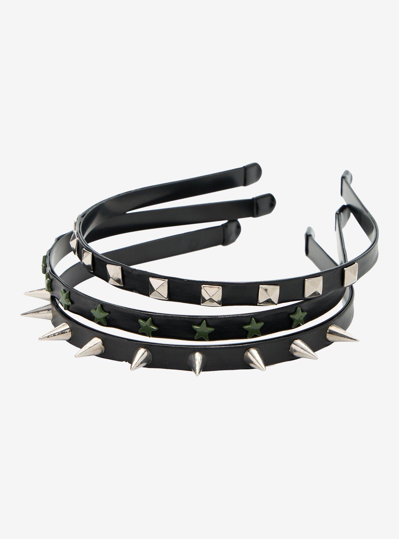 Social Collision Spike Headband Set, , hi-res