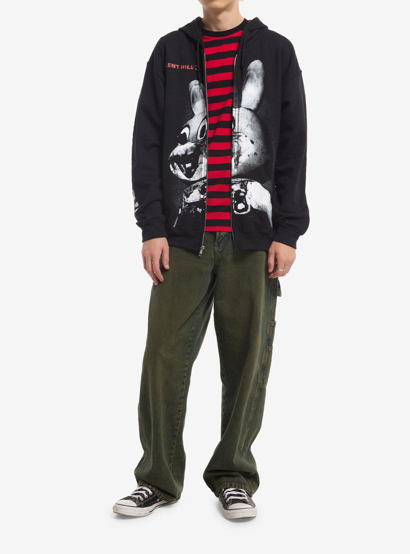 Silent Hill 3 Robbie The Rabbit Hoodie, BLACK, alternate - view 3
