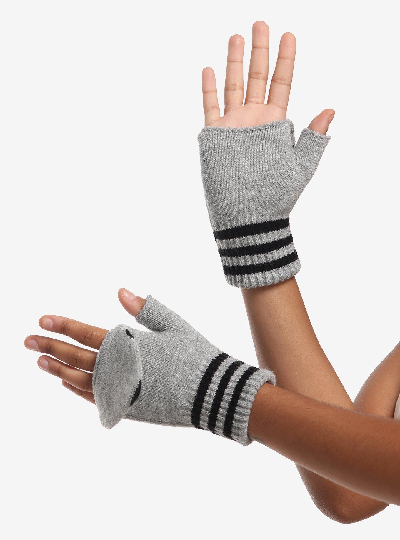 Raccoon Knit Gloves, , alternate - view 3