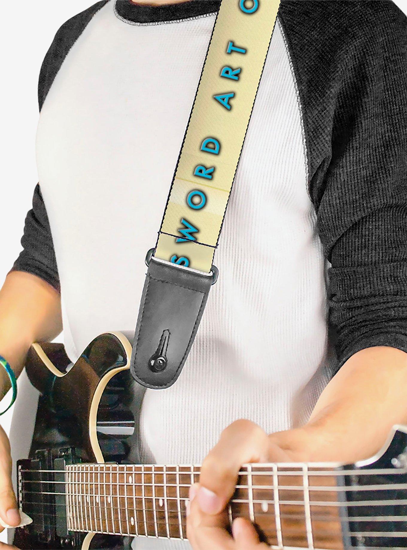 Sword Art Online Asuna Yuuki Pose & Title Guitar Strap, , hi-res