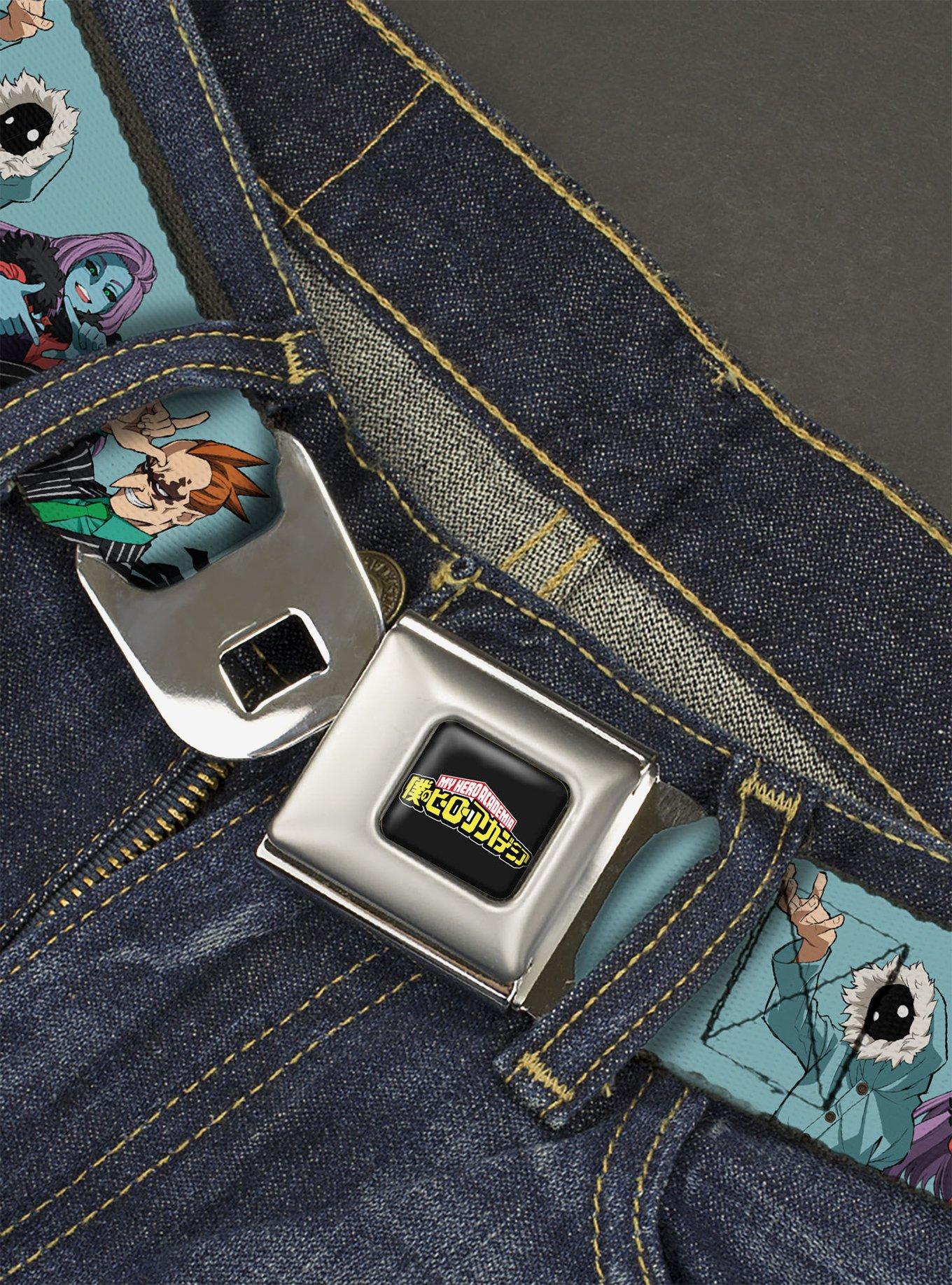 My Hero Academia Five Meta Liberation Army Villains Seatbelt Buckle Belt, , hi-res