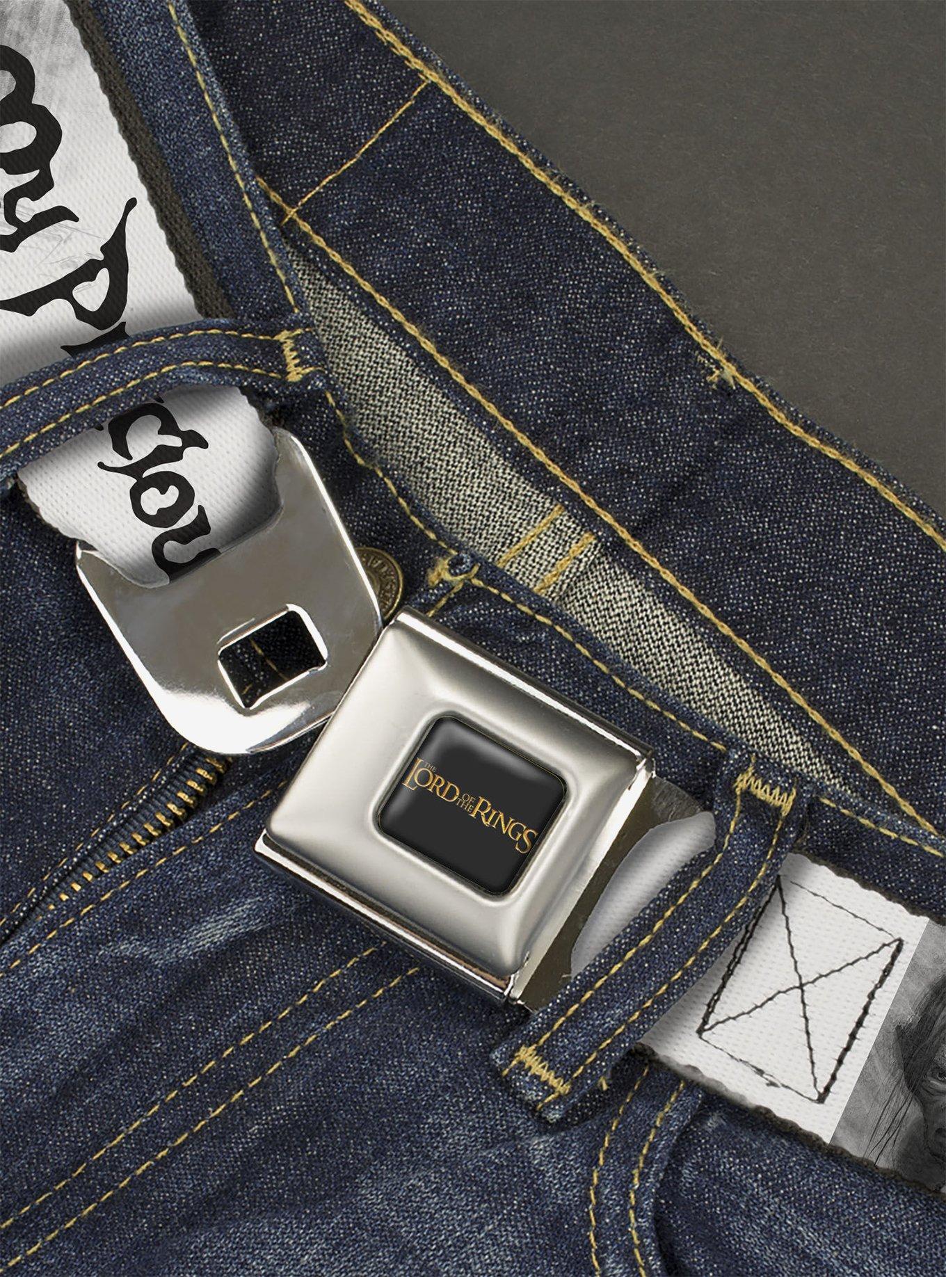 The Lord of the Rings Gollum My Precious Sketch Seatbelt Buckle Belt, , hi-res