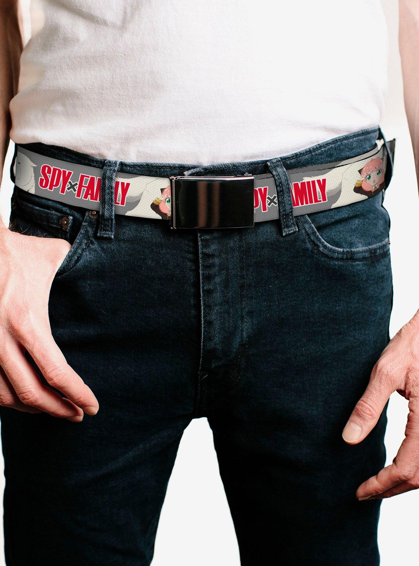 Spy x Family Anya Bondo Dog Pose & Title Clamp Buckle Belt, , hi-res