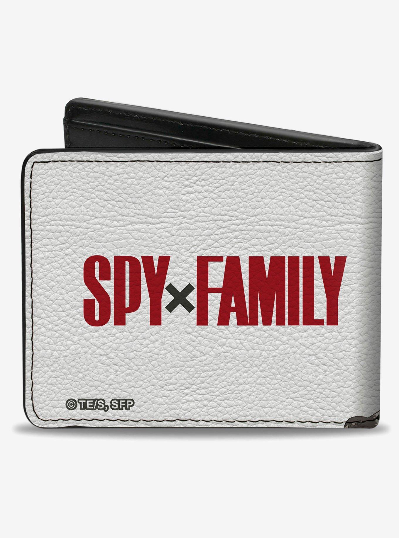 Spy x Family Forger Family Group Pose Bondo Red Bifold Wallet, , hi-res