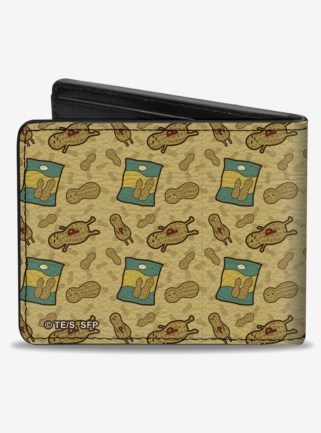 Spy x Family Peanuts Scattered & Title Bifold Wallet, , hi-res