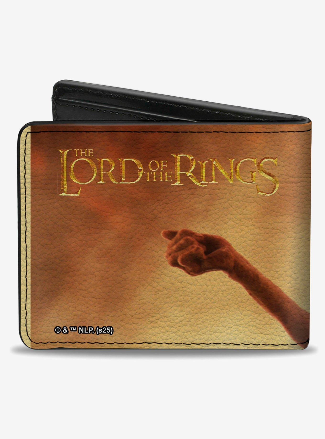 The Lord of the Rings Gollum Arms Out Pose & Title Bifold Wallet, , hi-res