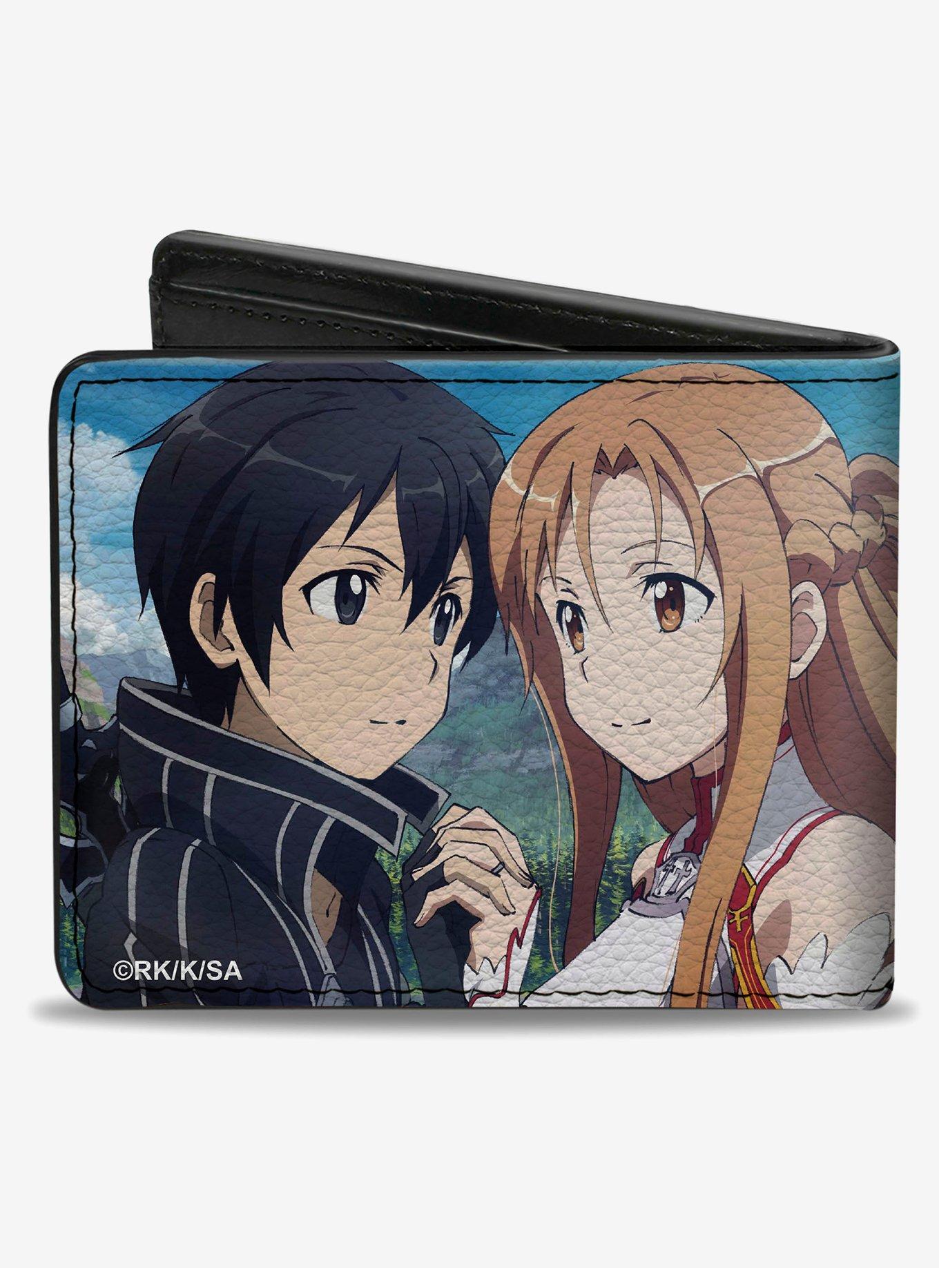 Sword Art Online Kirito Asuna & Yui Mountain Scene Bifold Wallet, , hi-res