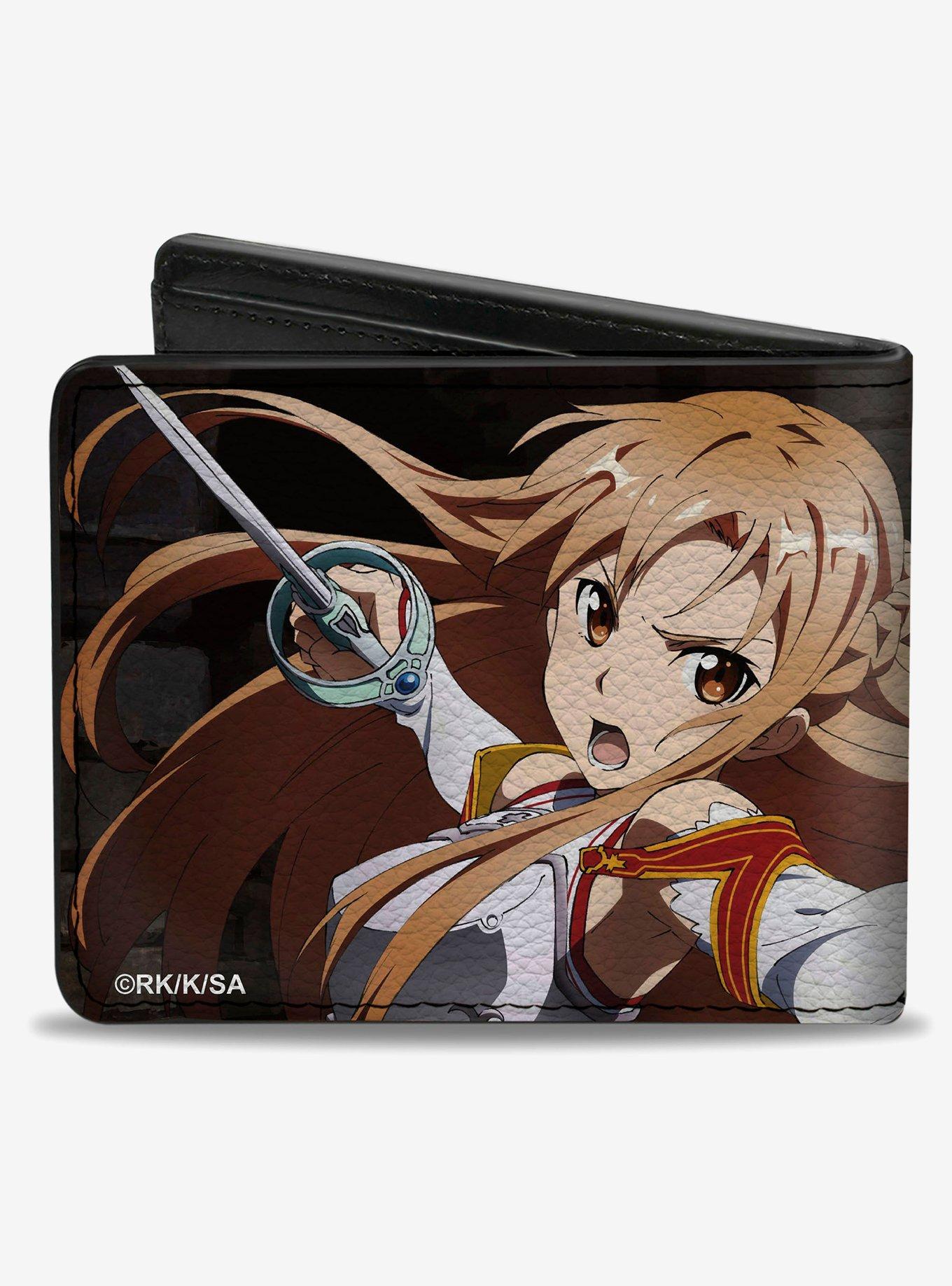 Sword Art Online Asuna Action Sword Pose Bifold Wallet, , hi-res