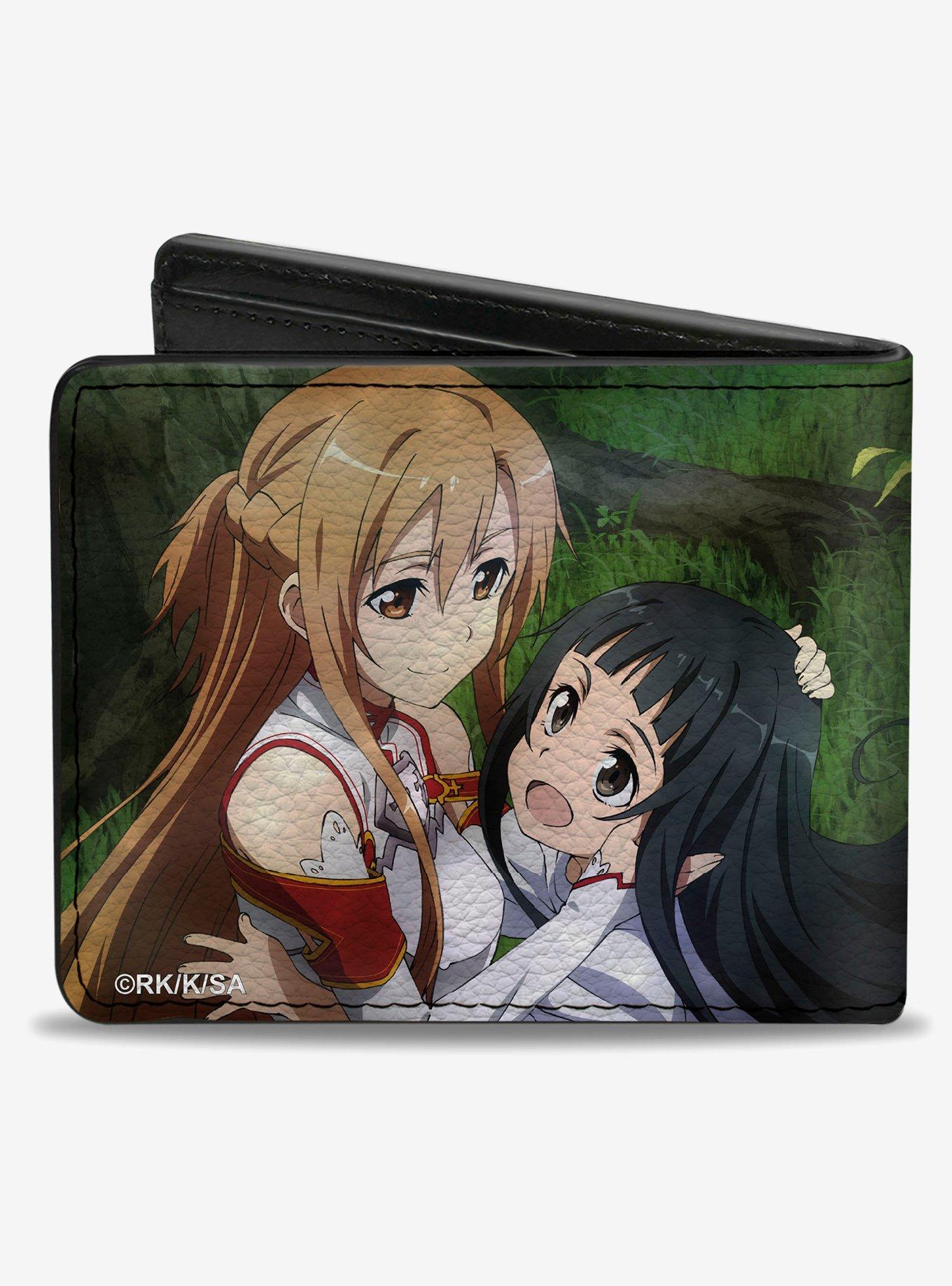 Sword Art Online Asuna & Yui Hugging Scene Bifold Wallet, , hi-res