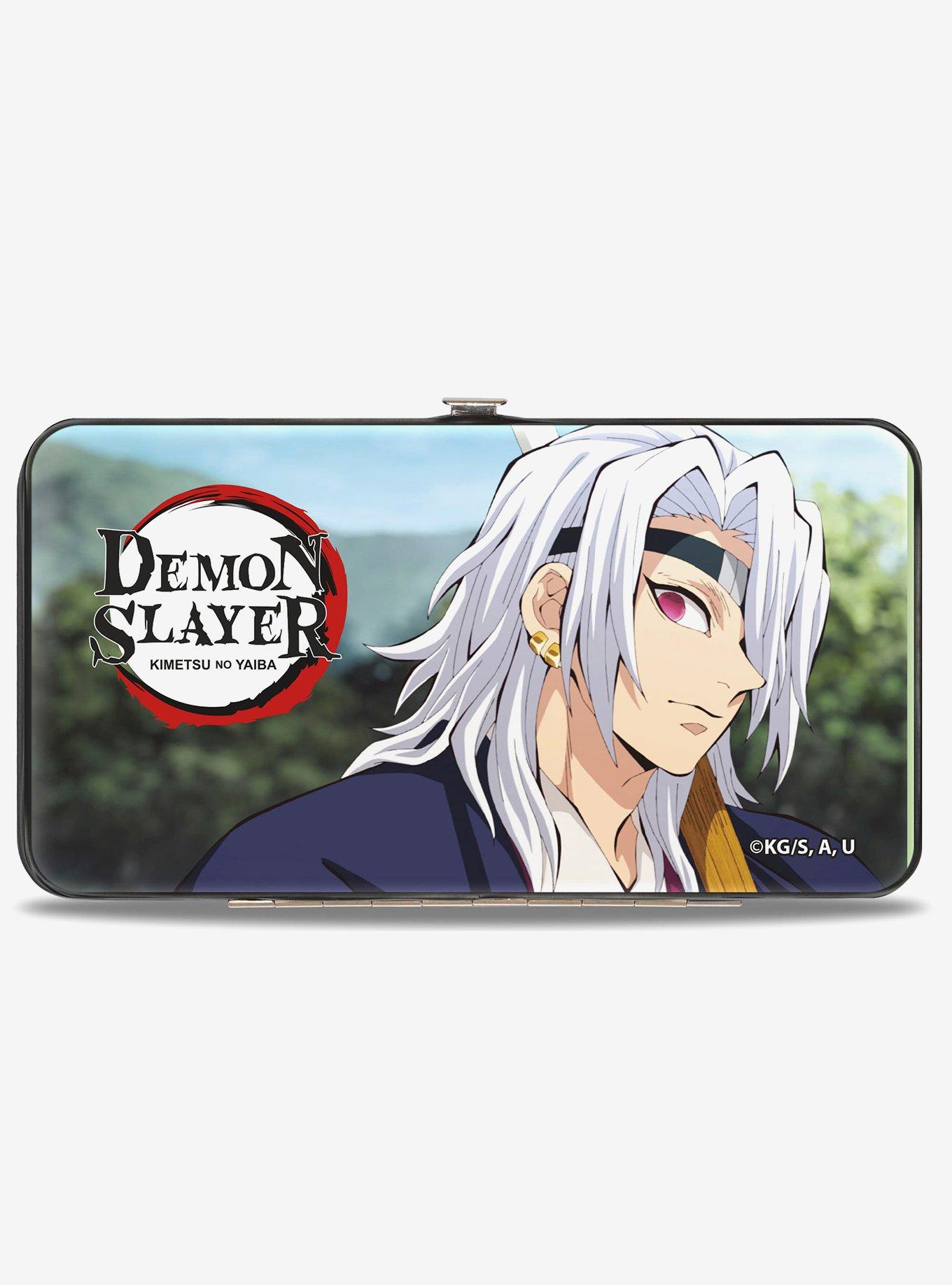 Demon Slayer Tengen Pose & Sitting Scene with Title Hinged Wallet, , hi-res