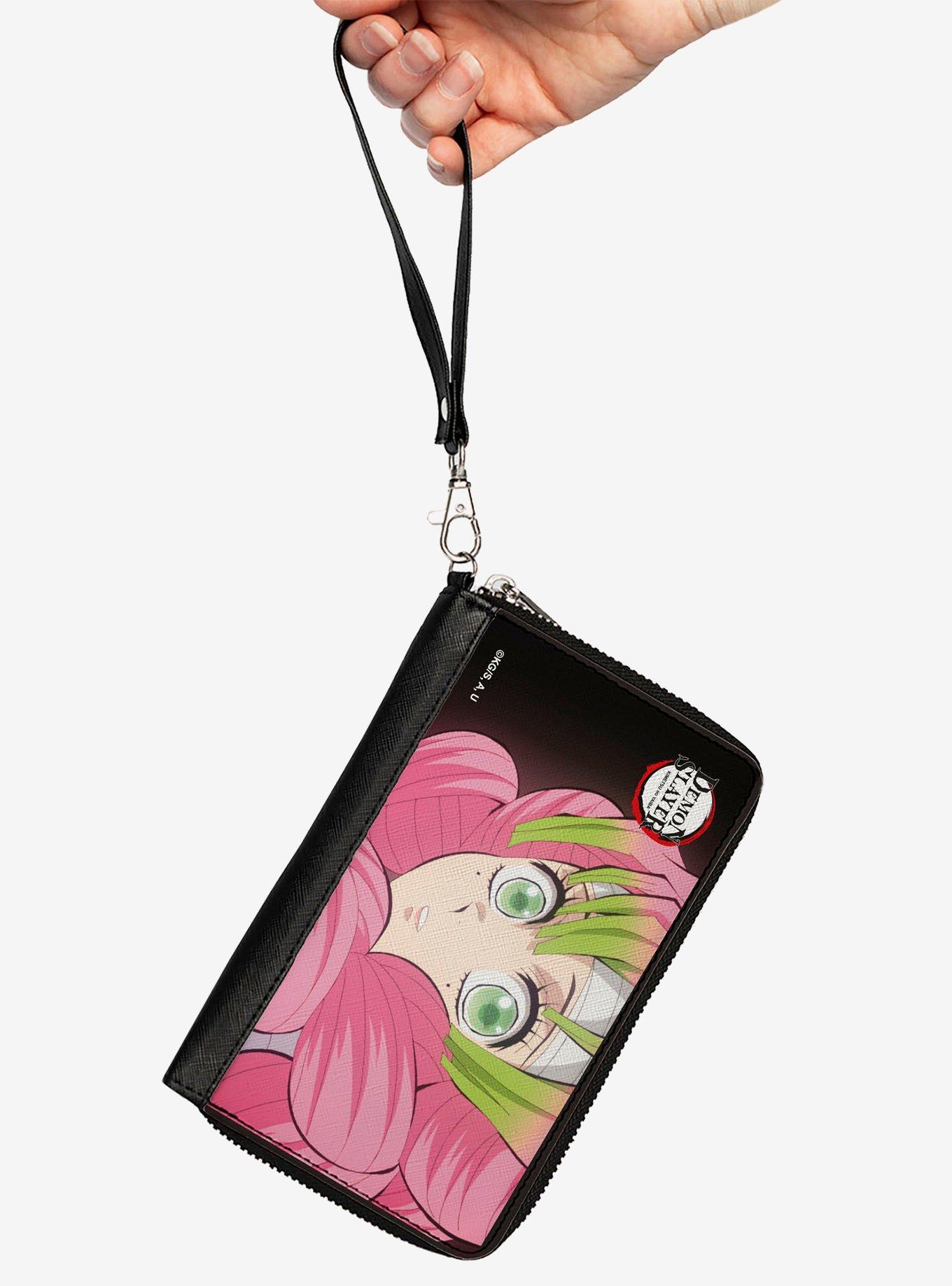Demon Slayer Mitsuri Kanroji Pose Close Up Zip Around Wallet, , hi-res