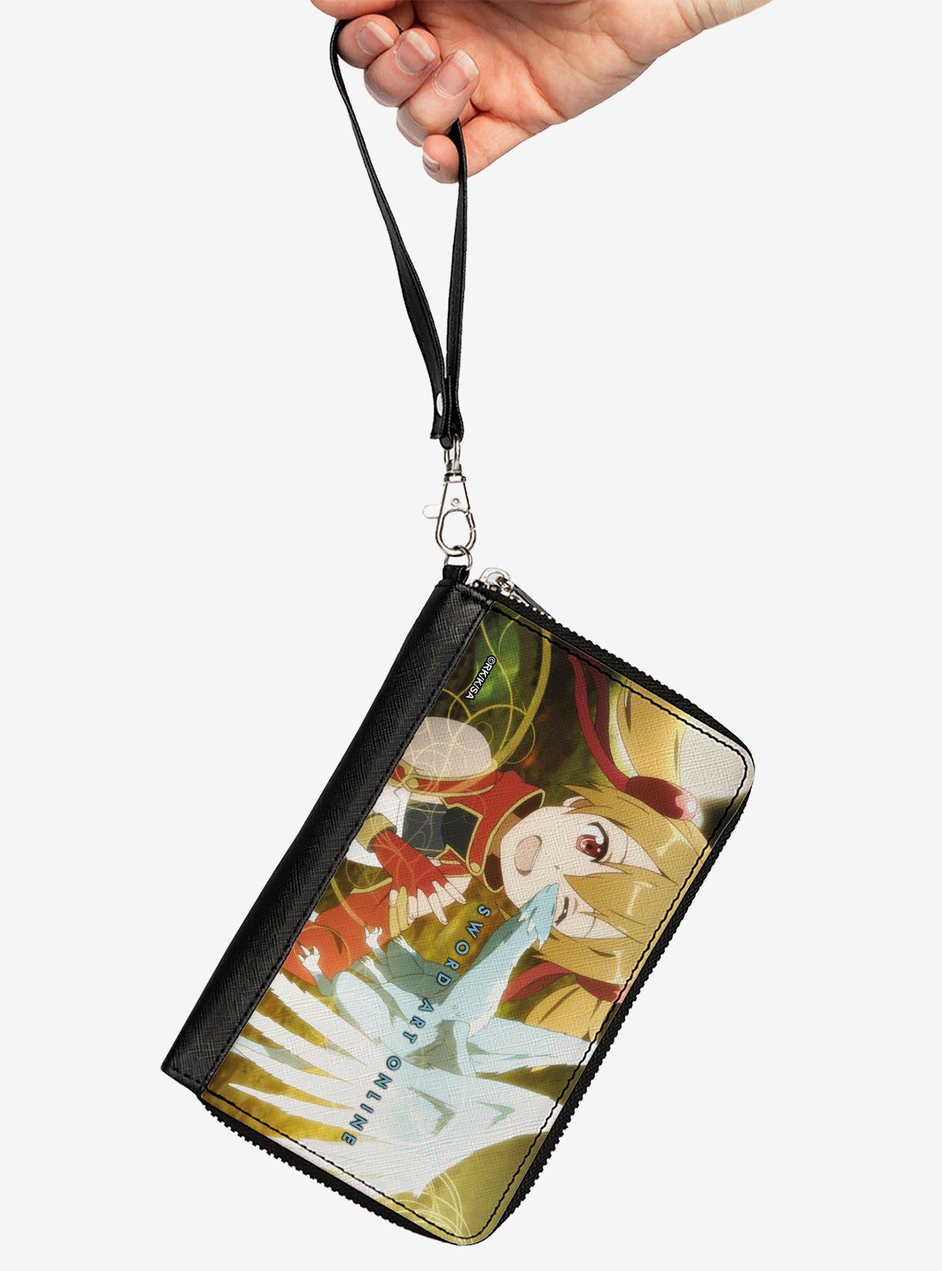 Sword Art Online Silica & Pina Scene Zip Around Wallet, , hi-res