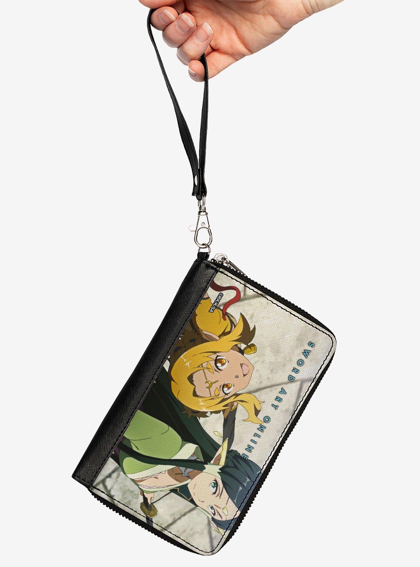 Sword Art Online Alicia Rue & Sakuya Scene Zip Around Wallet, , hi-res