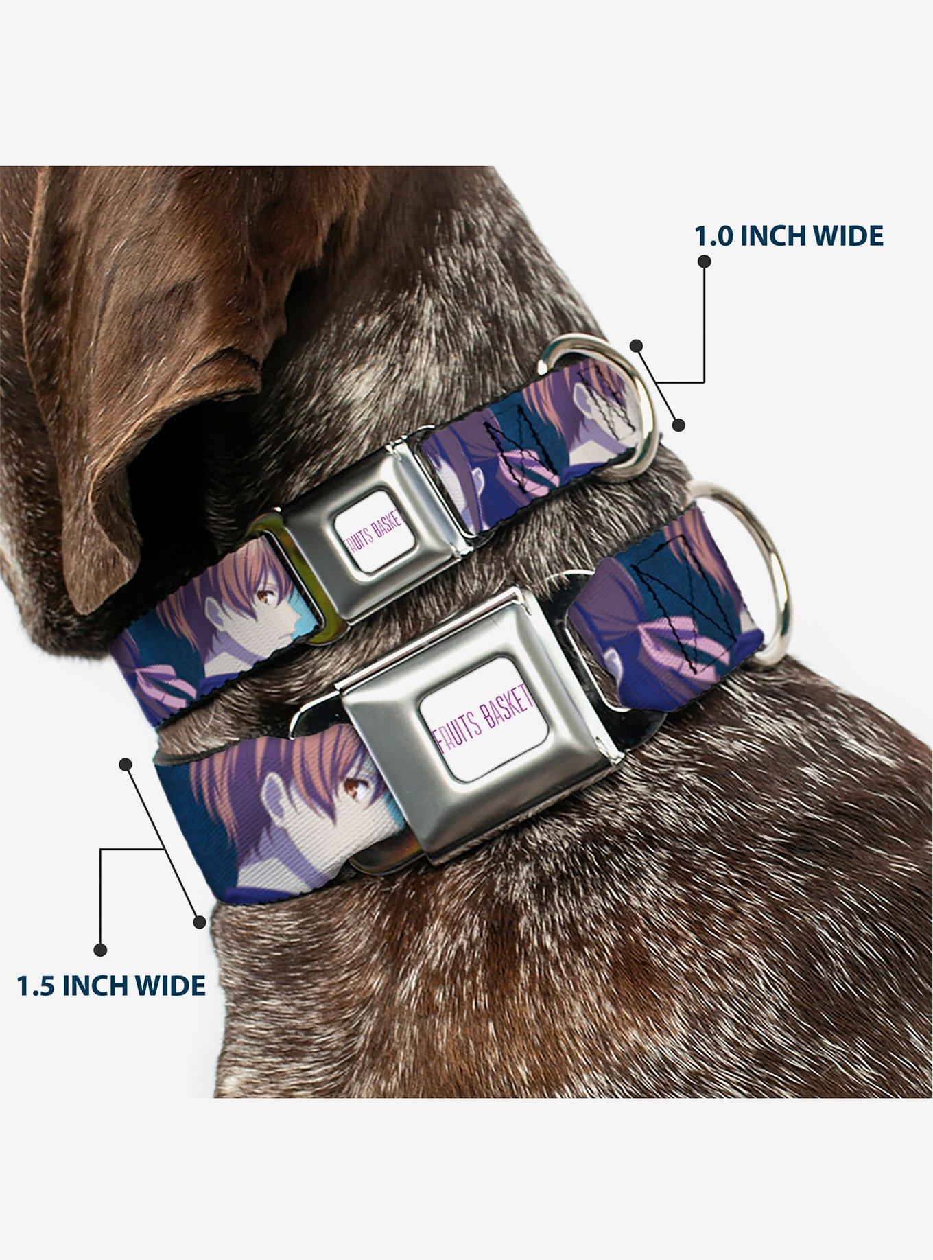 Fruits Basket Yuki Tohru Kyo Final Season Group Seatbelt Buckle Dog Collar, , hi-res