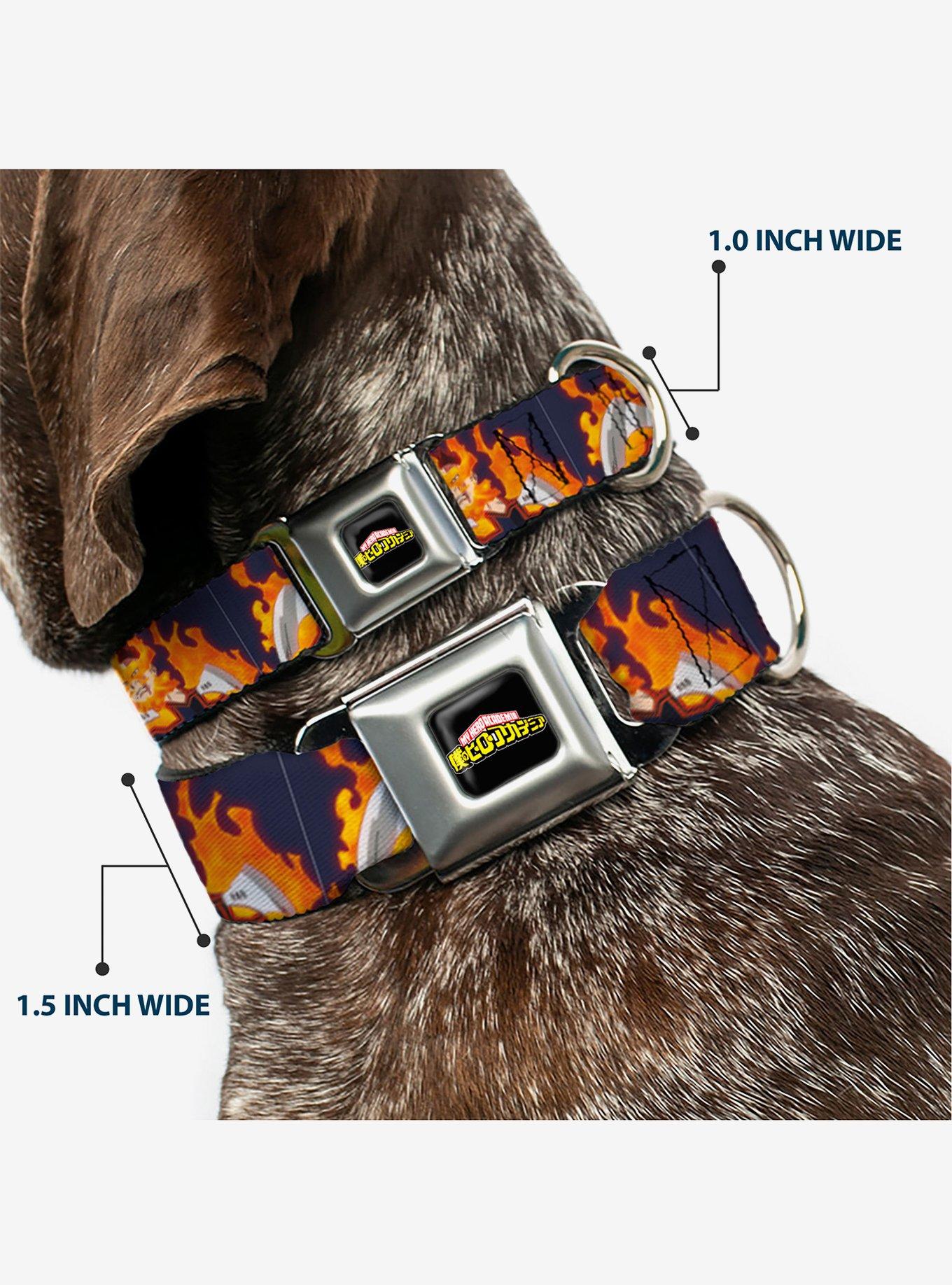 My Hero Academia Flame Hero Endeavor Pose Seatbelt Buckle Dog Collar, , hi-res