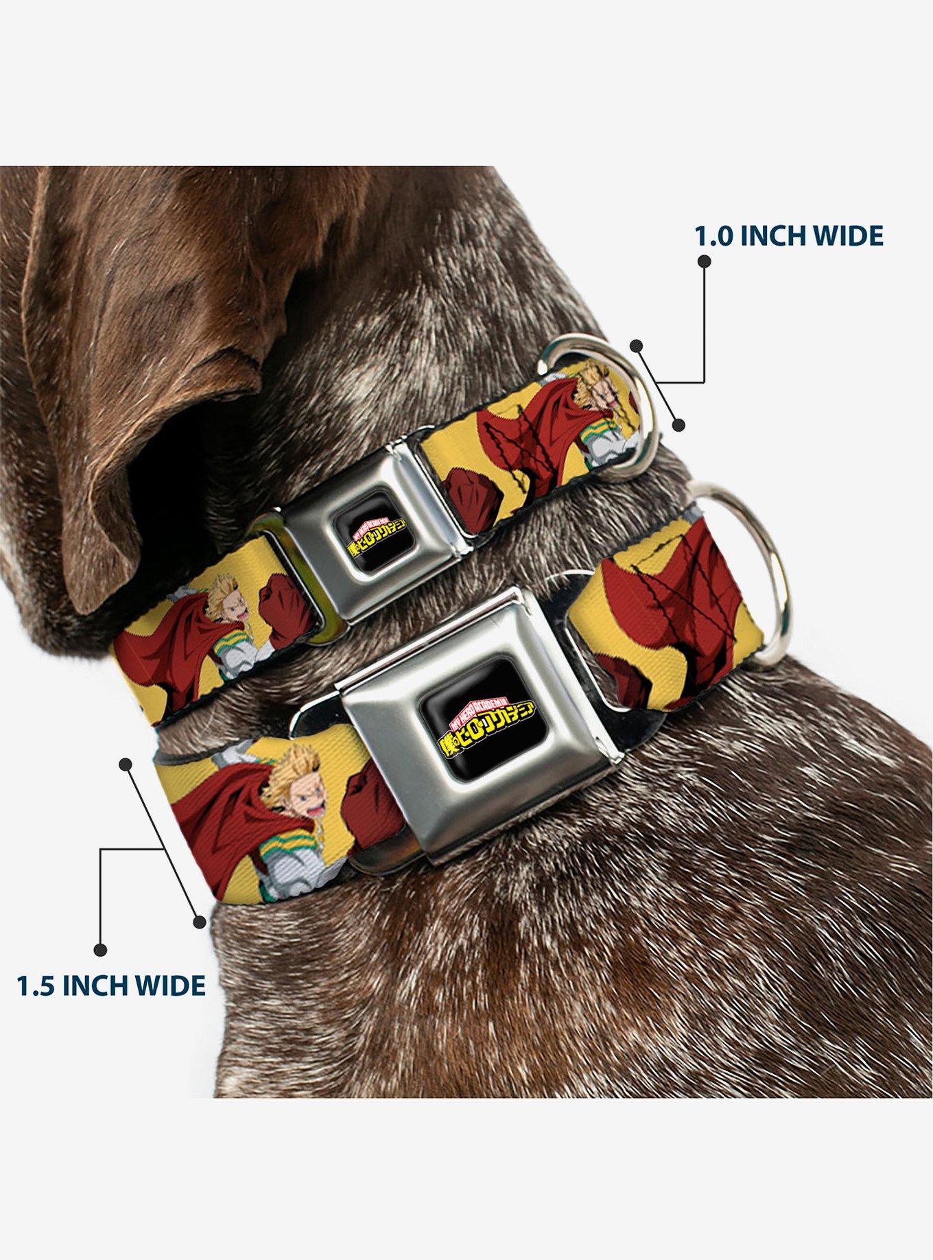 My Hero Academia Mirio Togata Upper Cut Pose Seatbelt Buckle Dog Collar, , hi-res