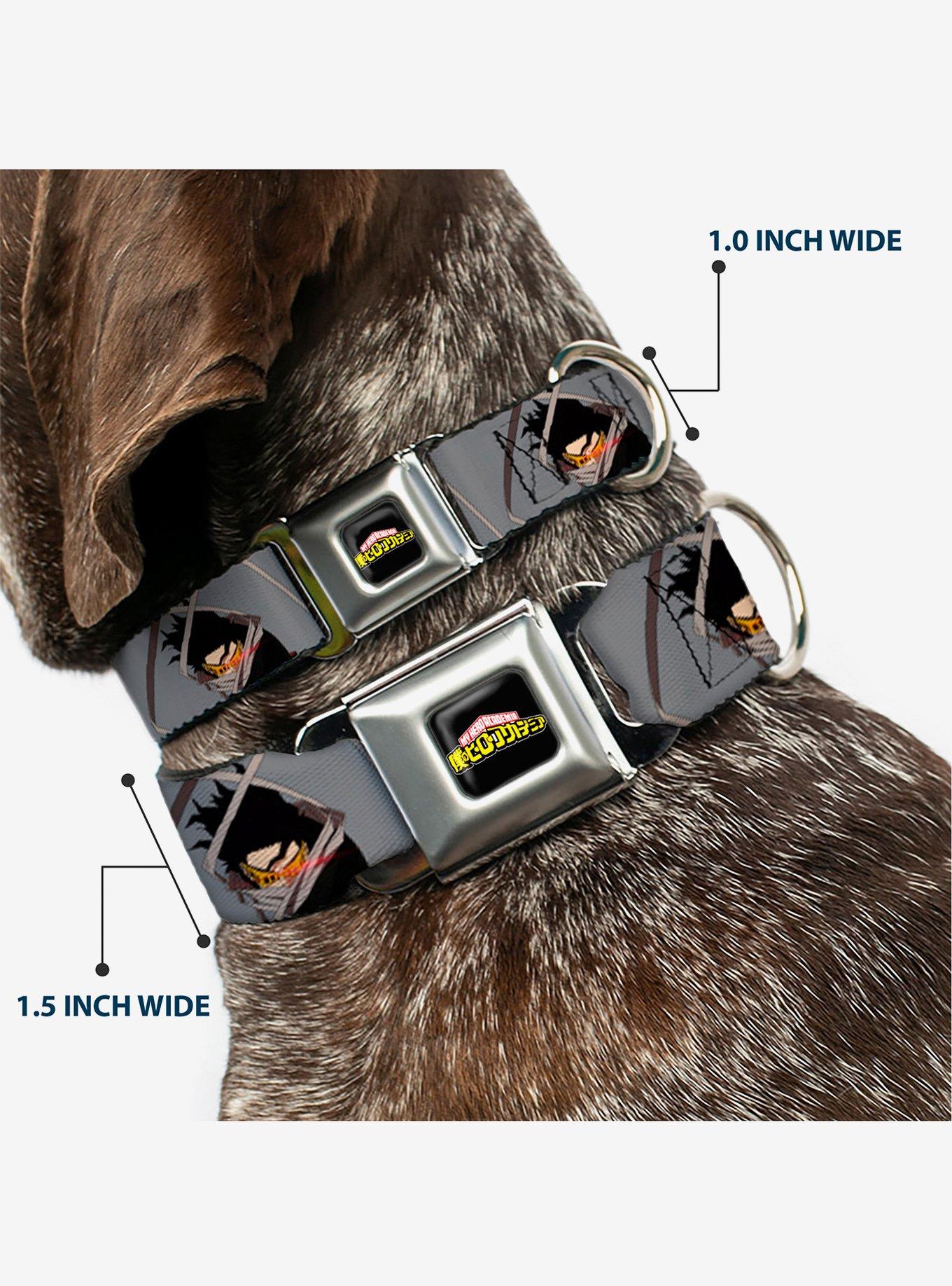 My Hero Academia Shota Aizawa Scarf Pose Seatbelt Buckle Dog Collar, , hi-res