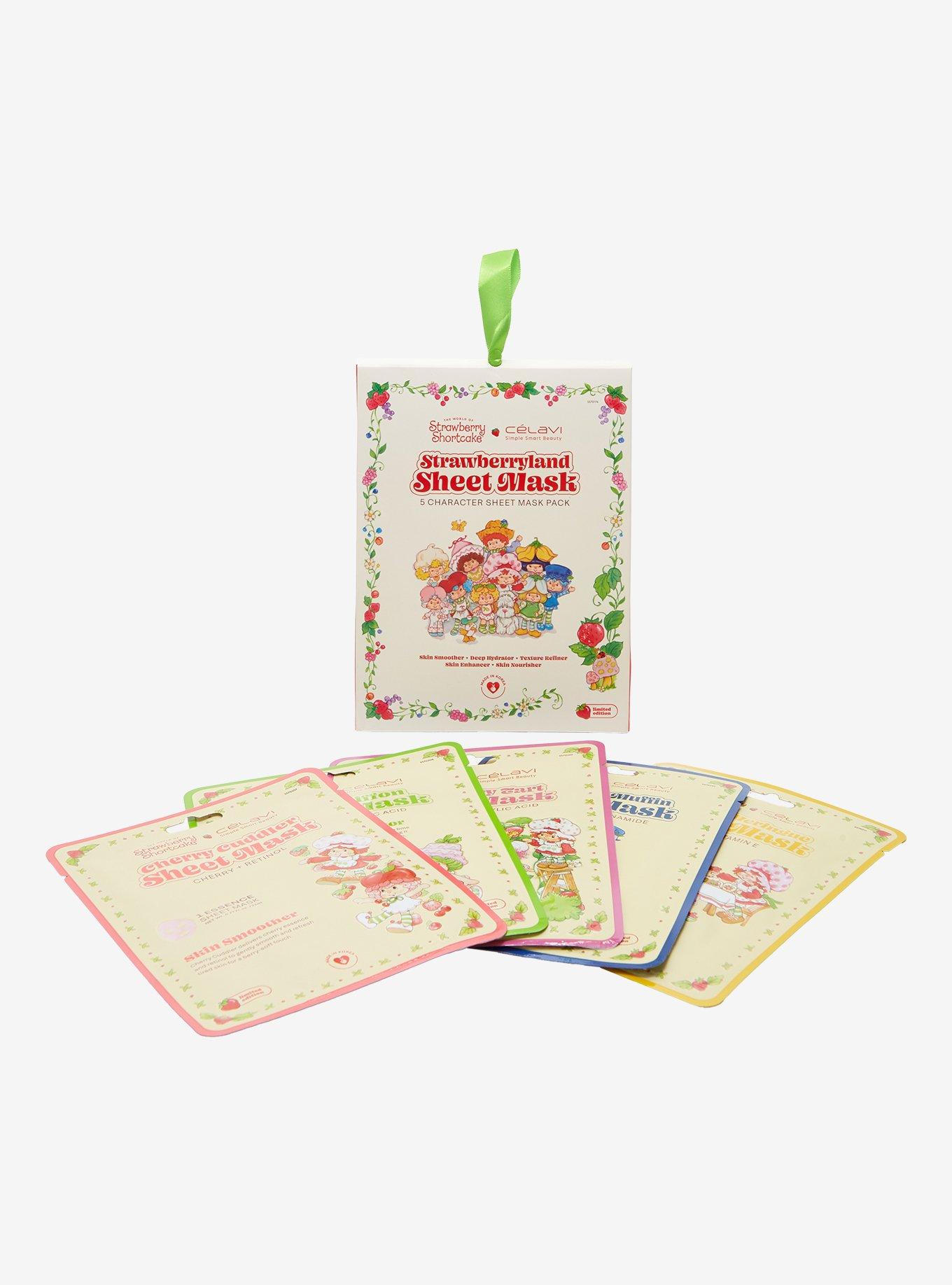 Celavi Strawberry Shortcake Strawberryland Sheet Mask, , hi-res