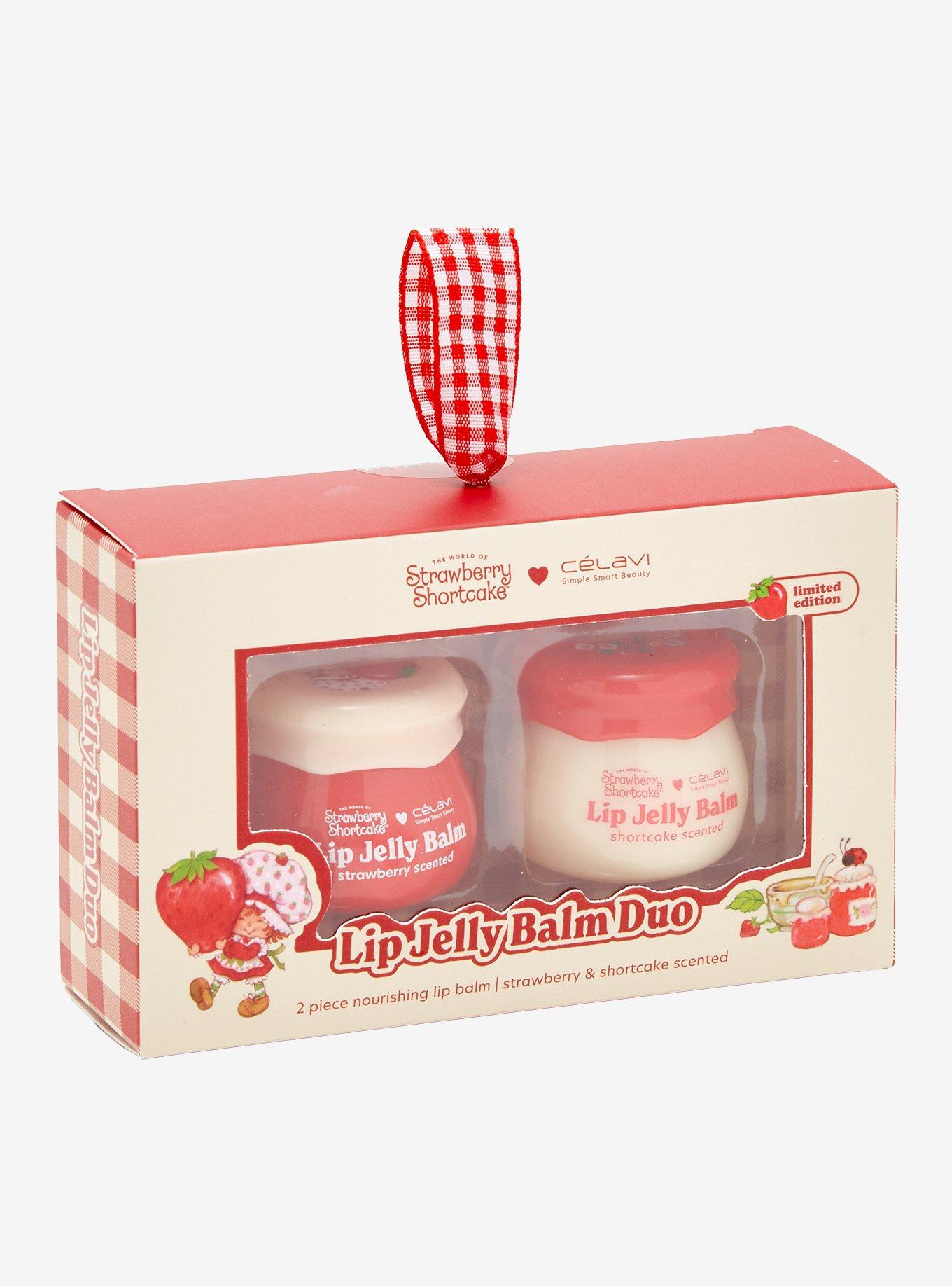Celavi Strawberry Shortcake Jam Jar Lip Balm Set, , alternate - view 3