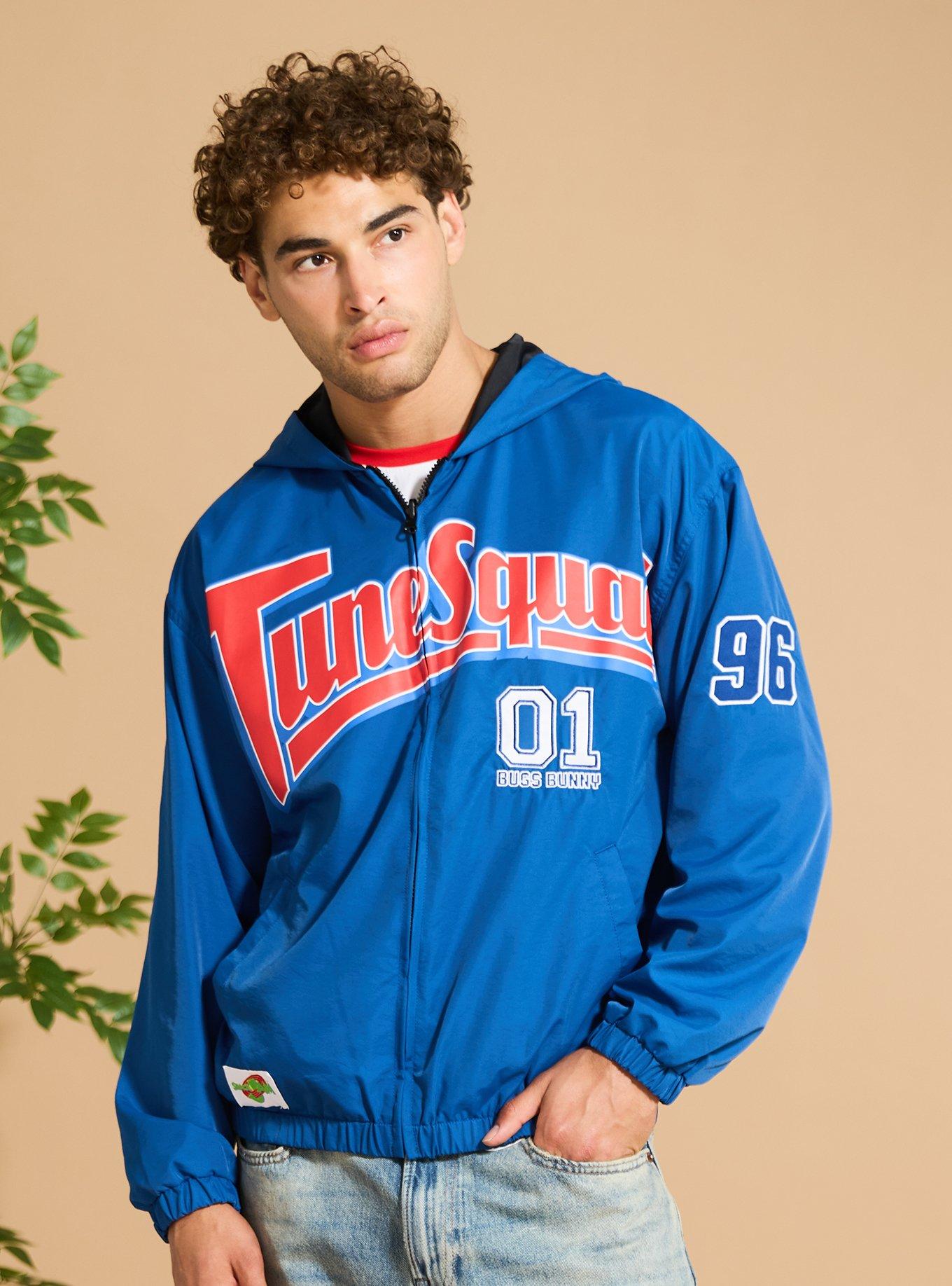 Space Jam Reversible Windbreaker - BoxLunch Exclusive, BLUE, alternate - view 3