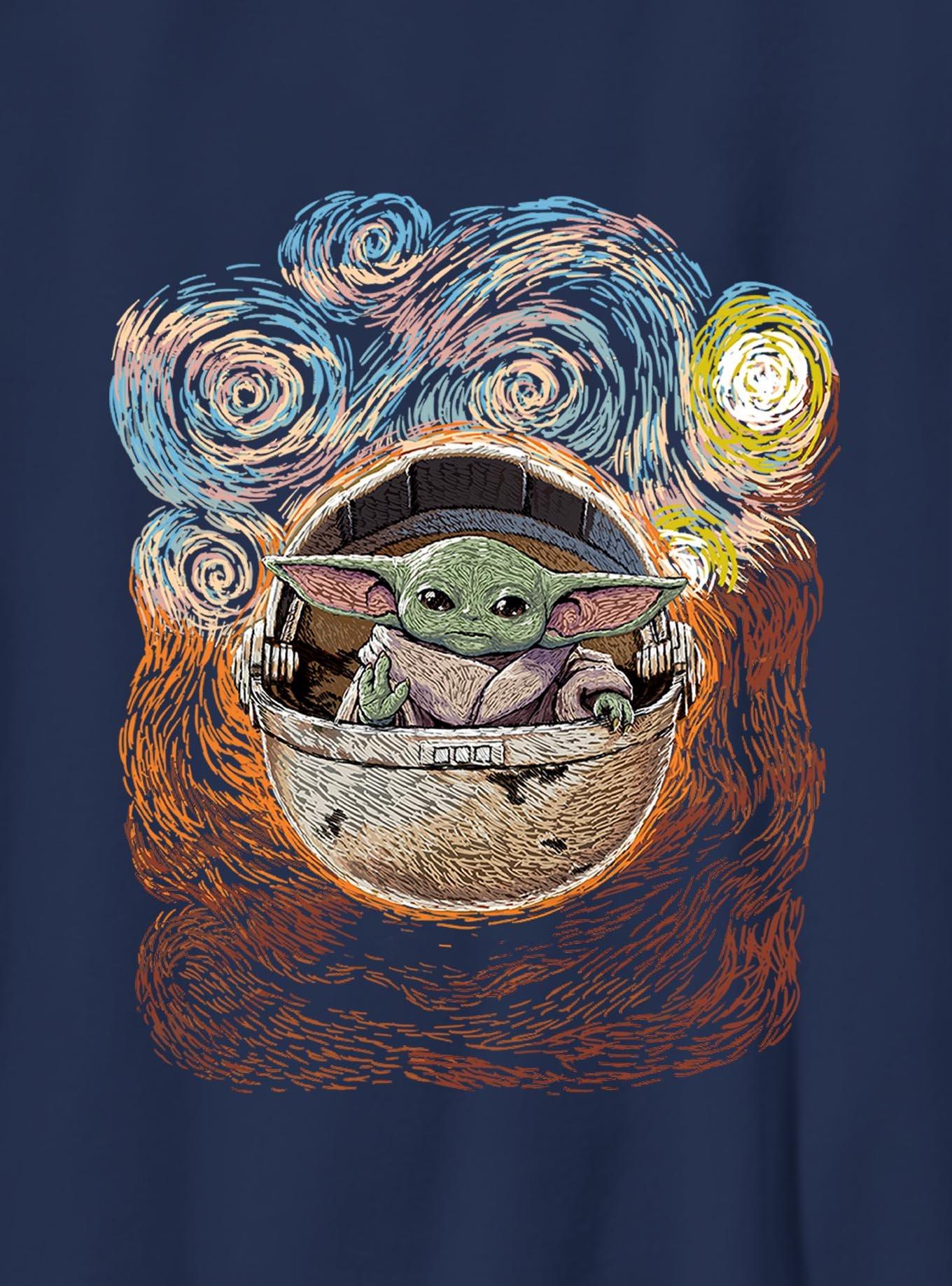 Star Wars The Mandalorian Painting Inspired Youth T-Shirt, , hi-res