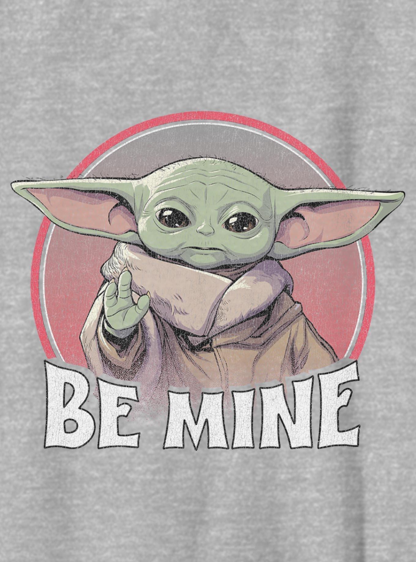 Star Wars The Mandalorian Grogu Be Mine Youth T-Shirt, , hi-res