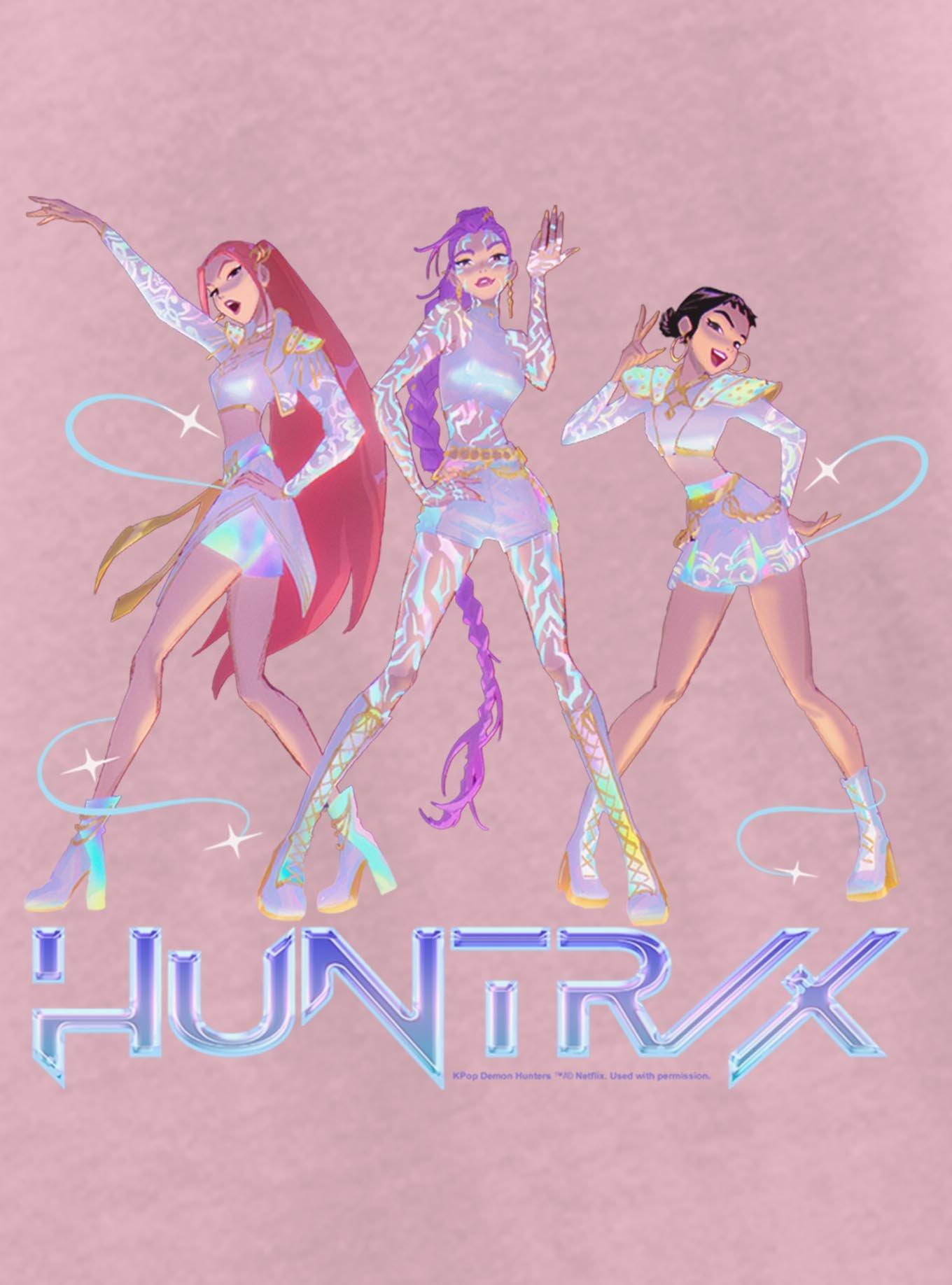 KPop Demon Hunters HUNTR/X Pose Youth Girls T-Shirt, , hi-res