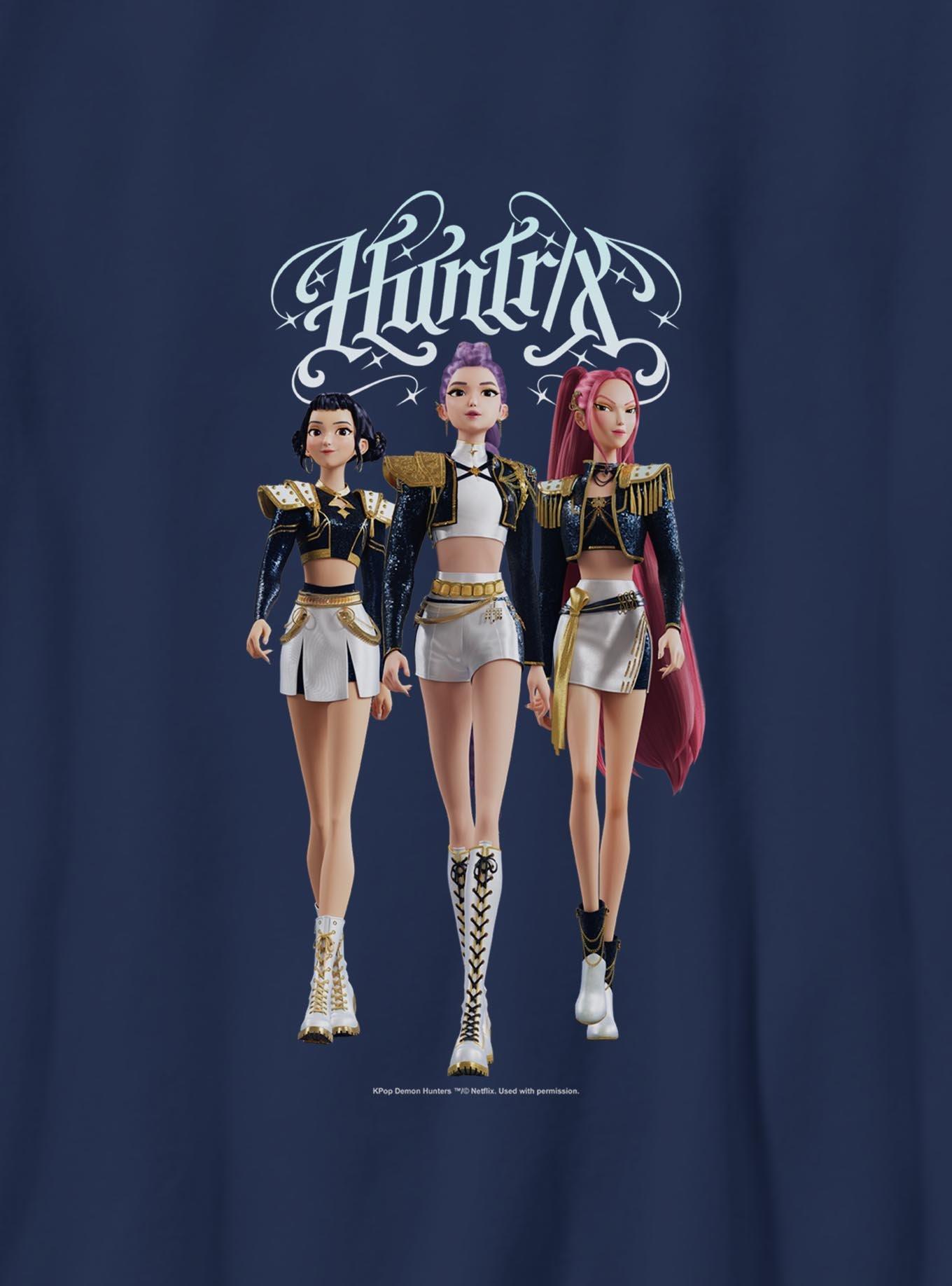 Kpop Demon Hunters HUNTR/X Golden Stance Youth T-Shirt, , hi-res