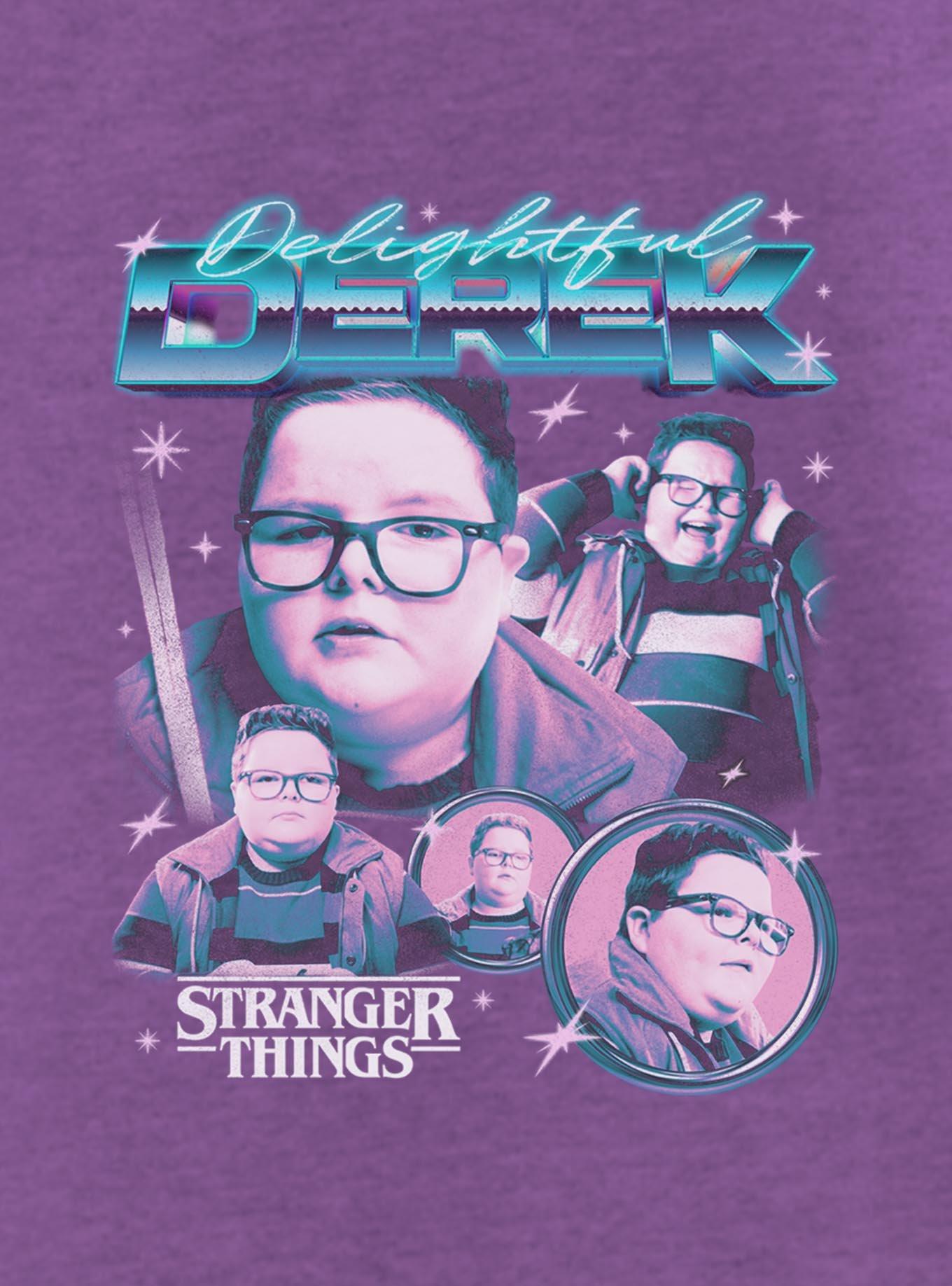 Stranger Things Delightful Derek Youth Girls T-Shirt, , hi-res