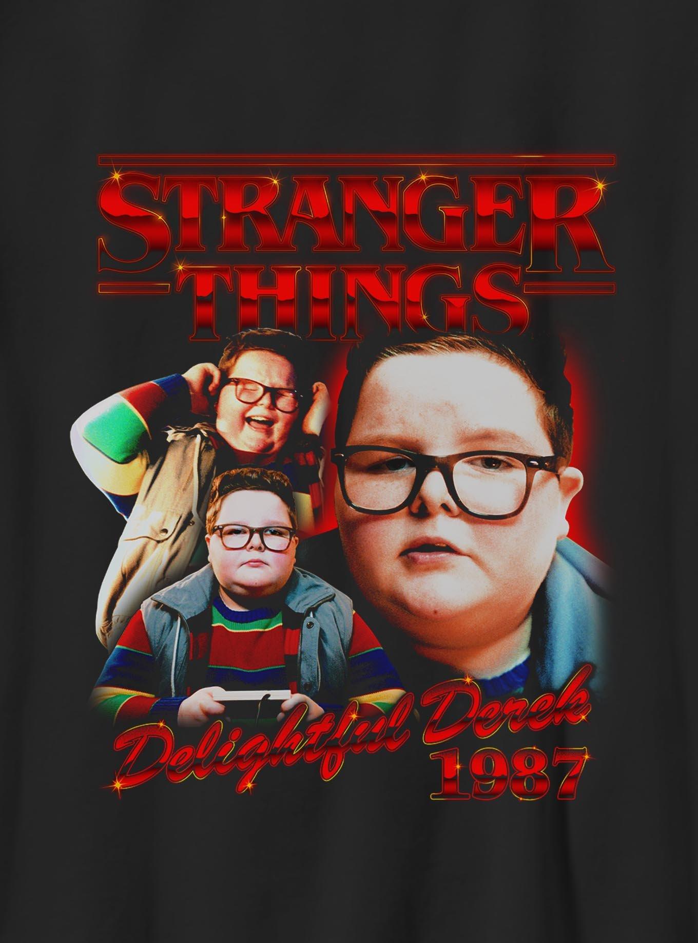 Stranger Things Derek Collage Youth T-Shirt, , hi-res