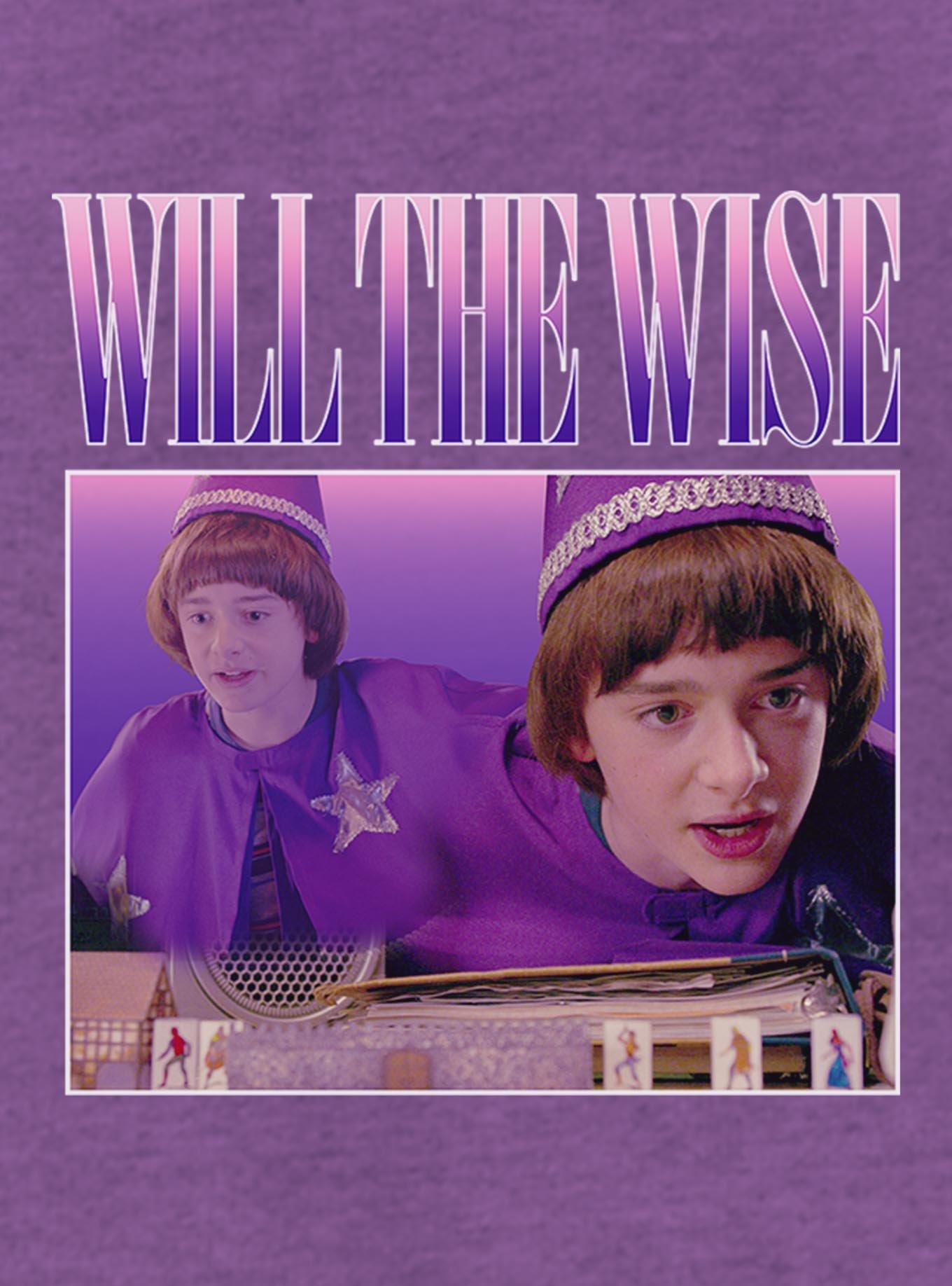 Stranger Things Will The Wise Box Montage Youth Girls T-Shirt, , hi-res