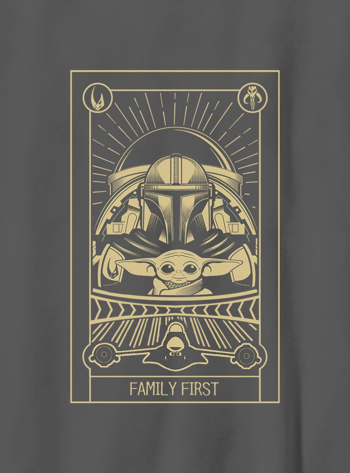 Star Wars The Mandalorian Family First Tarot Youth T-Shirt, , hi-res