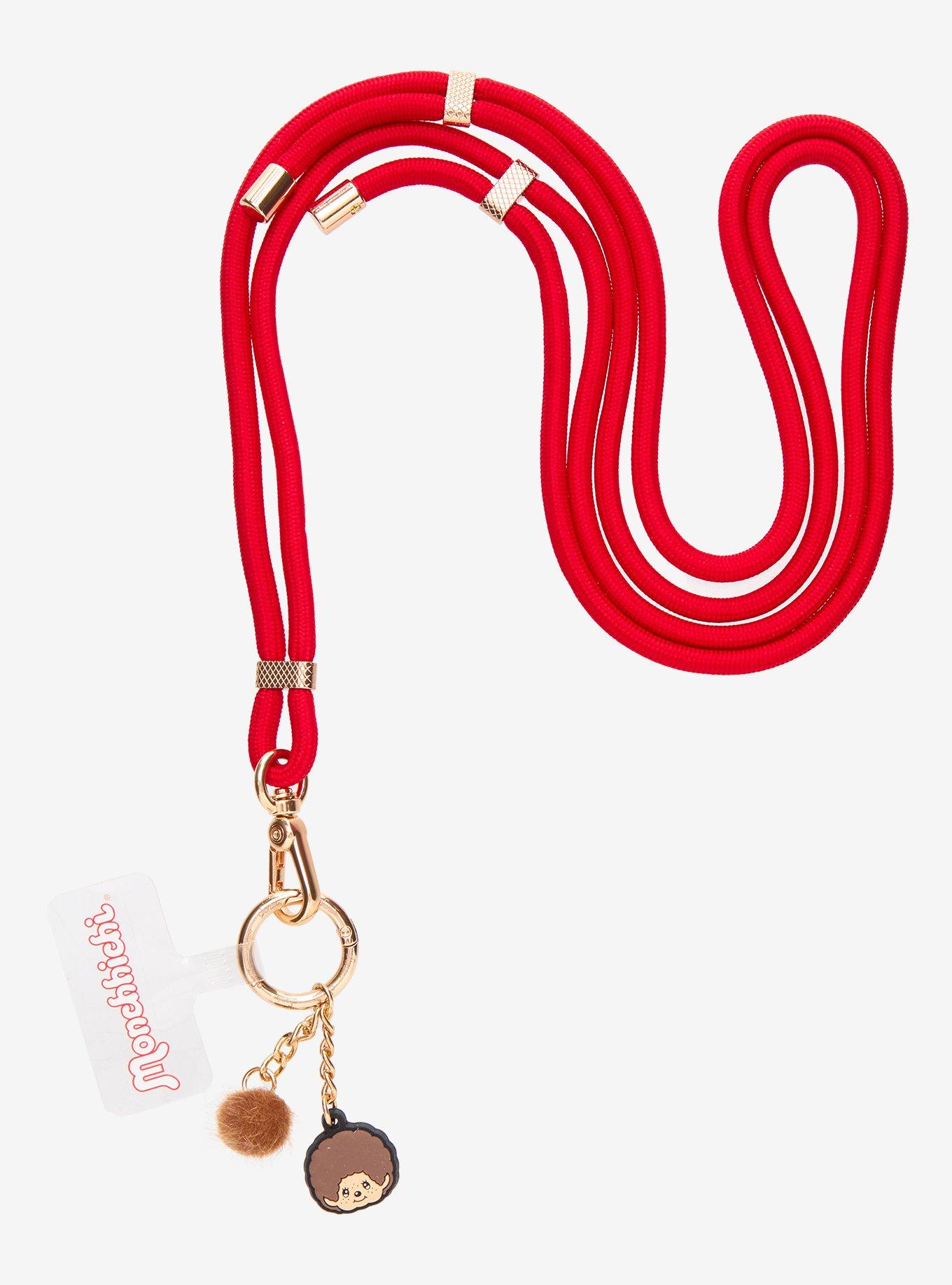 Sonix Monchhichi Crossbody Strap Phone Charm, , hi-res