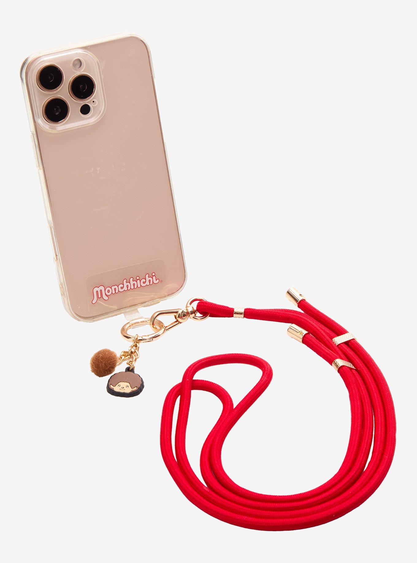 Sonix Monchhichi Crossbody Strap Phone Charm, , alternate
