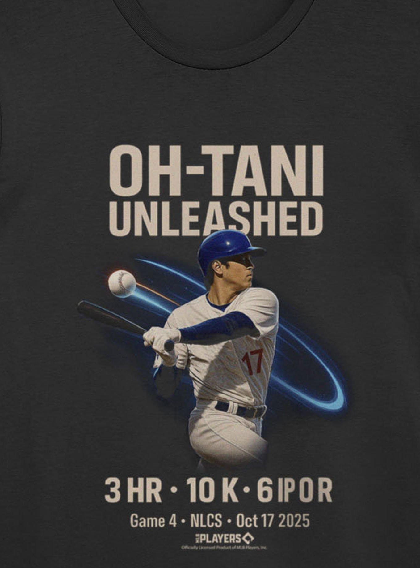 MLB Shohei Ohtani Los Angeles Dodgers Unleashed T-Shirt, , hi-res