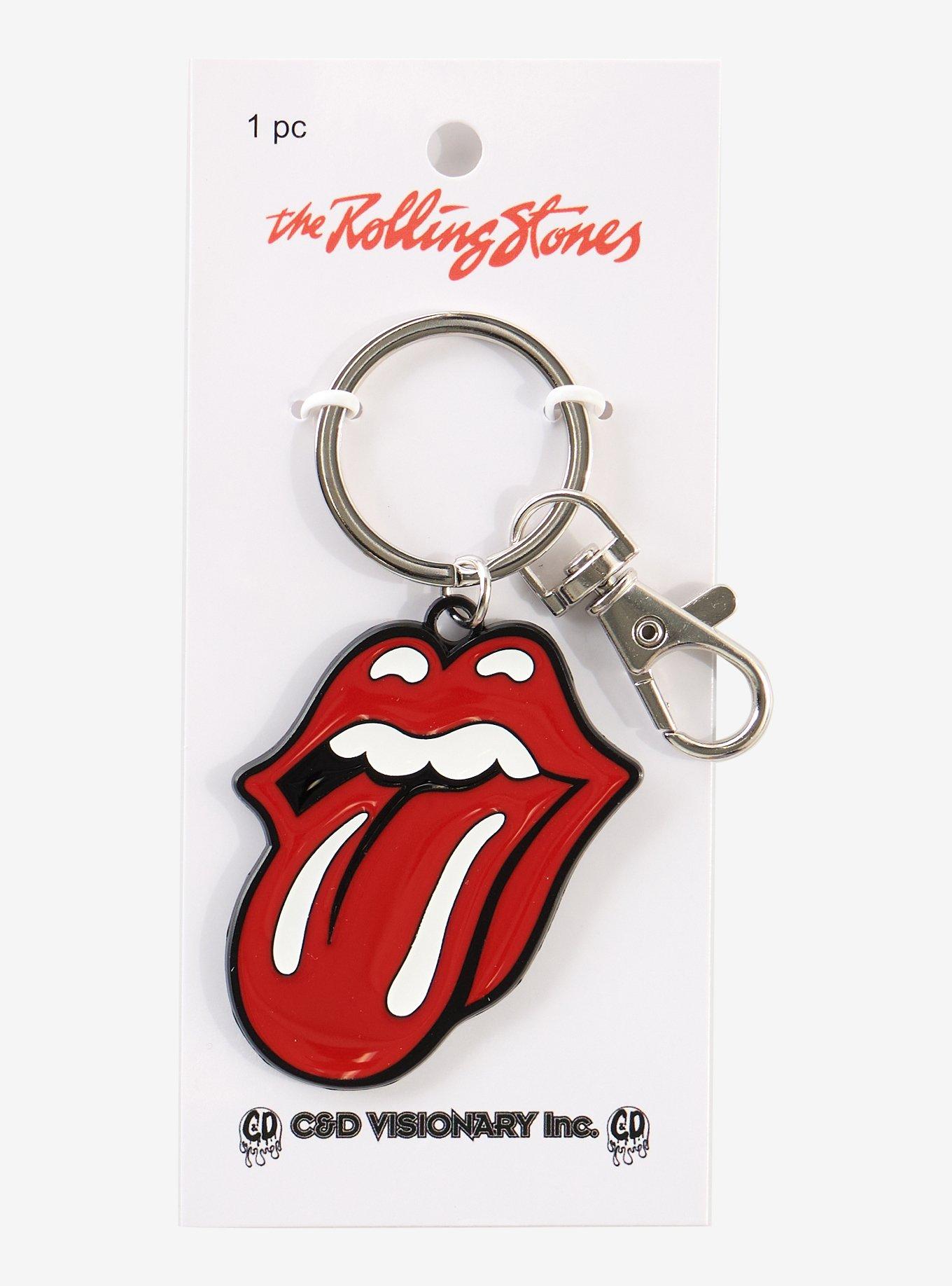 The Rolling Stones Logo Keychain, , hi-res