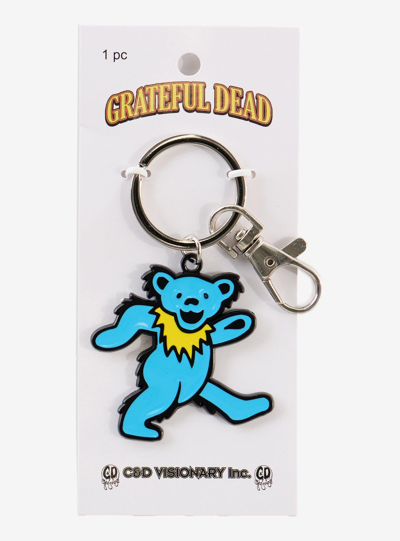 Grateful Dead Dancing Bear Keychain, , hi-res