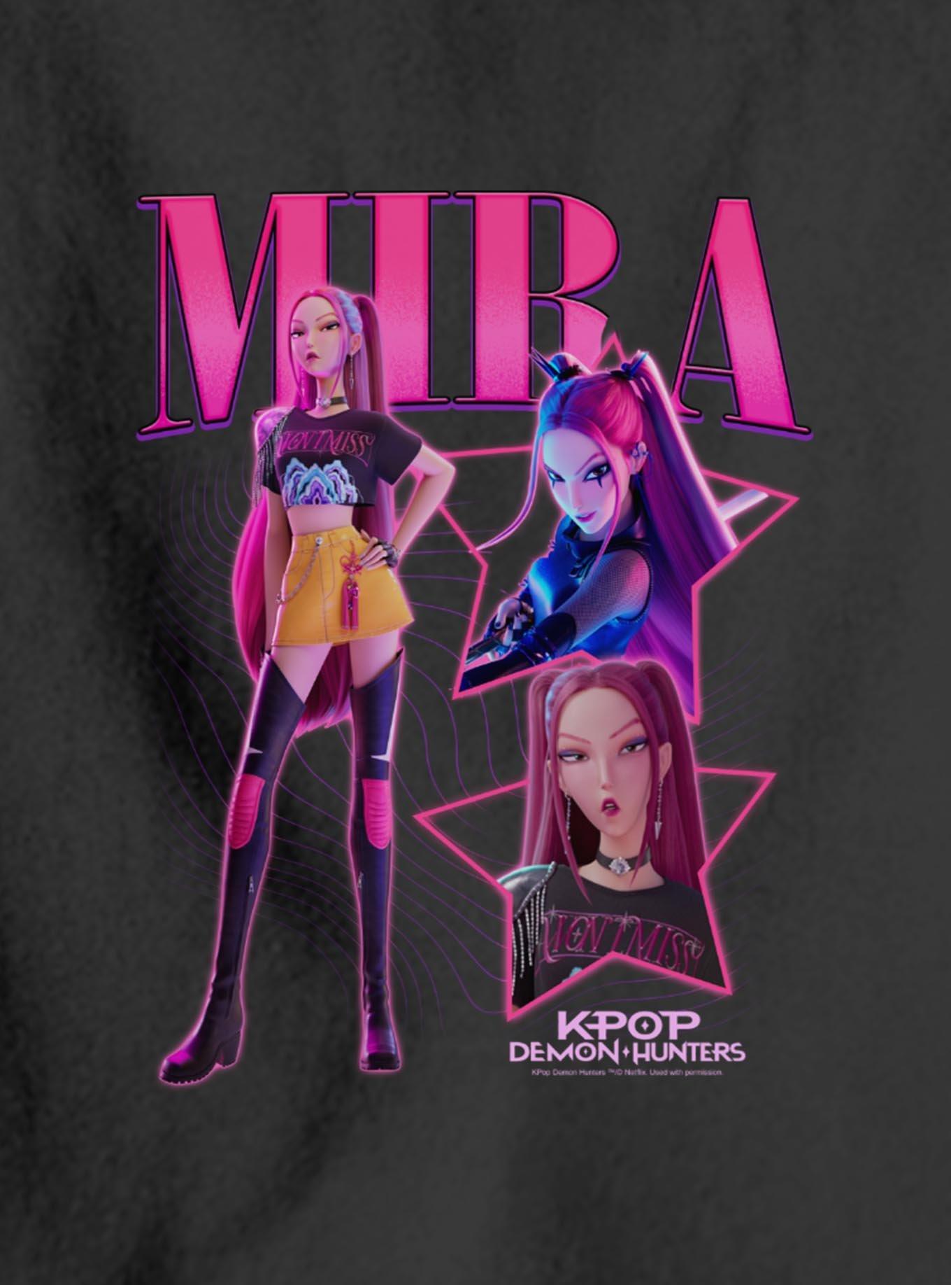 KPop Demon Hunters Mira Star Collage Youth Hoodie, , hi-res