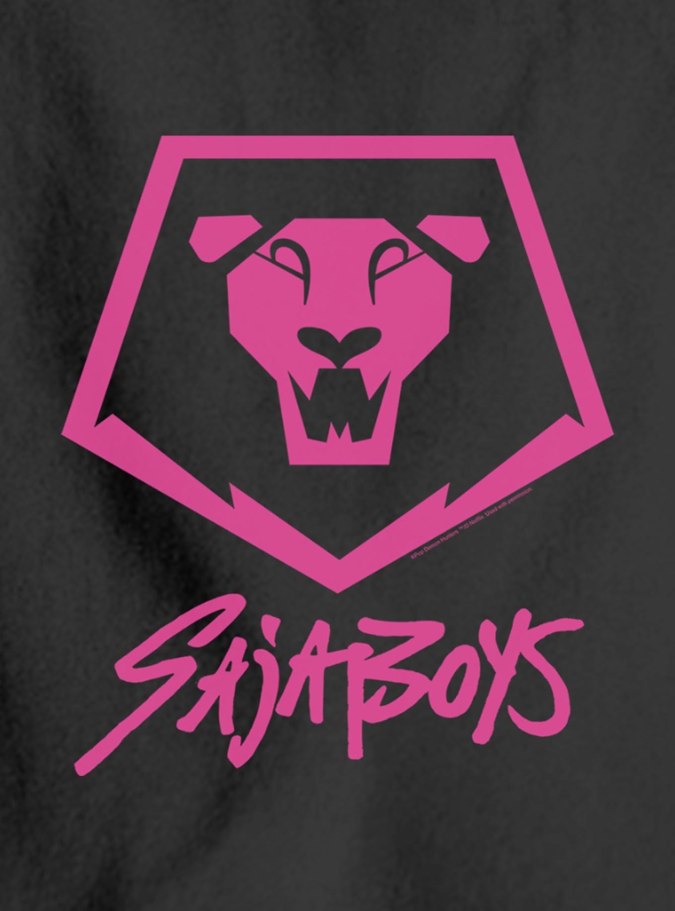 KPop Demon Hunters Saja Boys Lion Logo Youth Hoodie, , hi-res