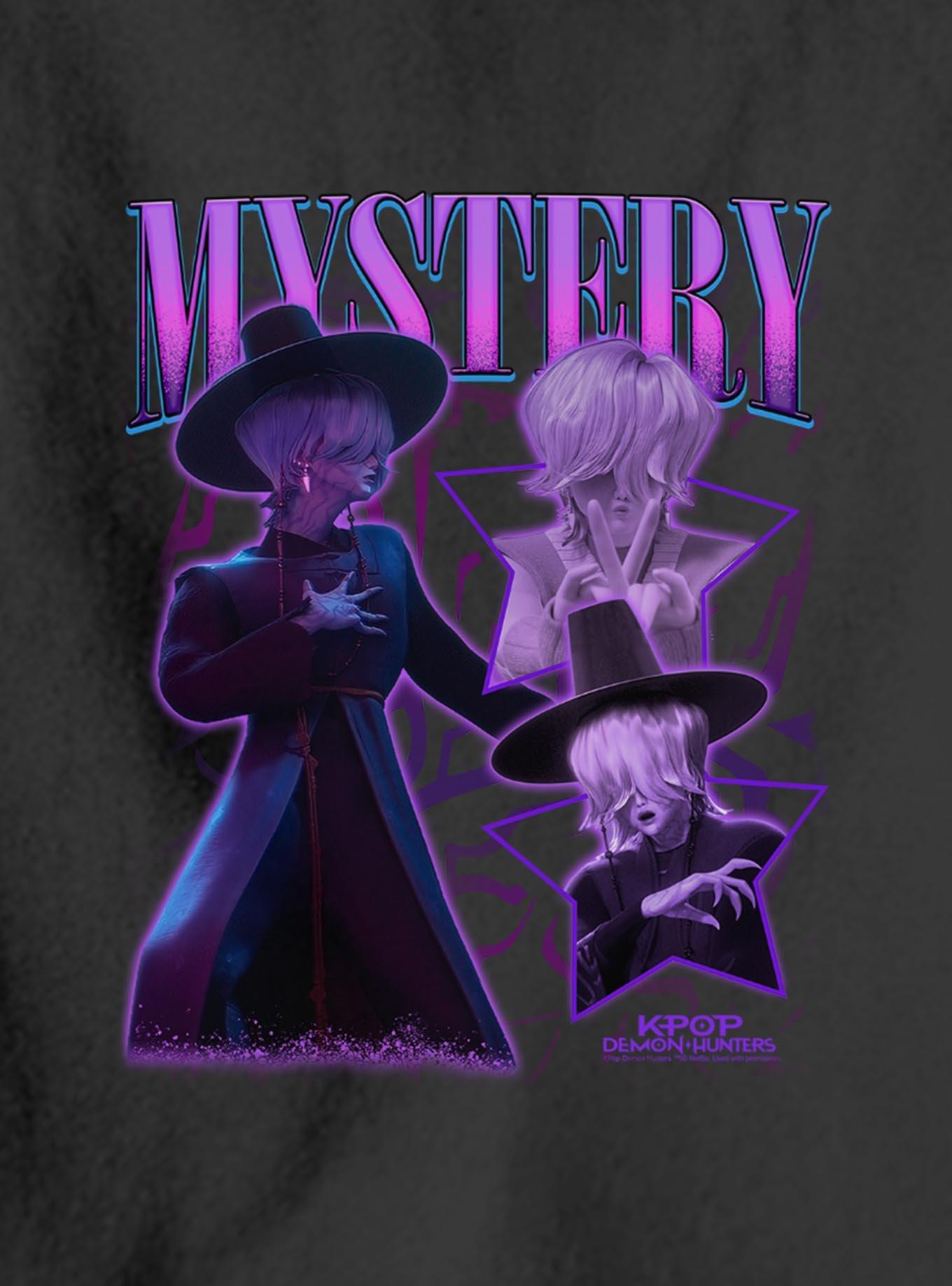 KPop Demon Hunters Saja Boys Mystery Collage Youth Hoodie, , hi-res