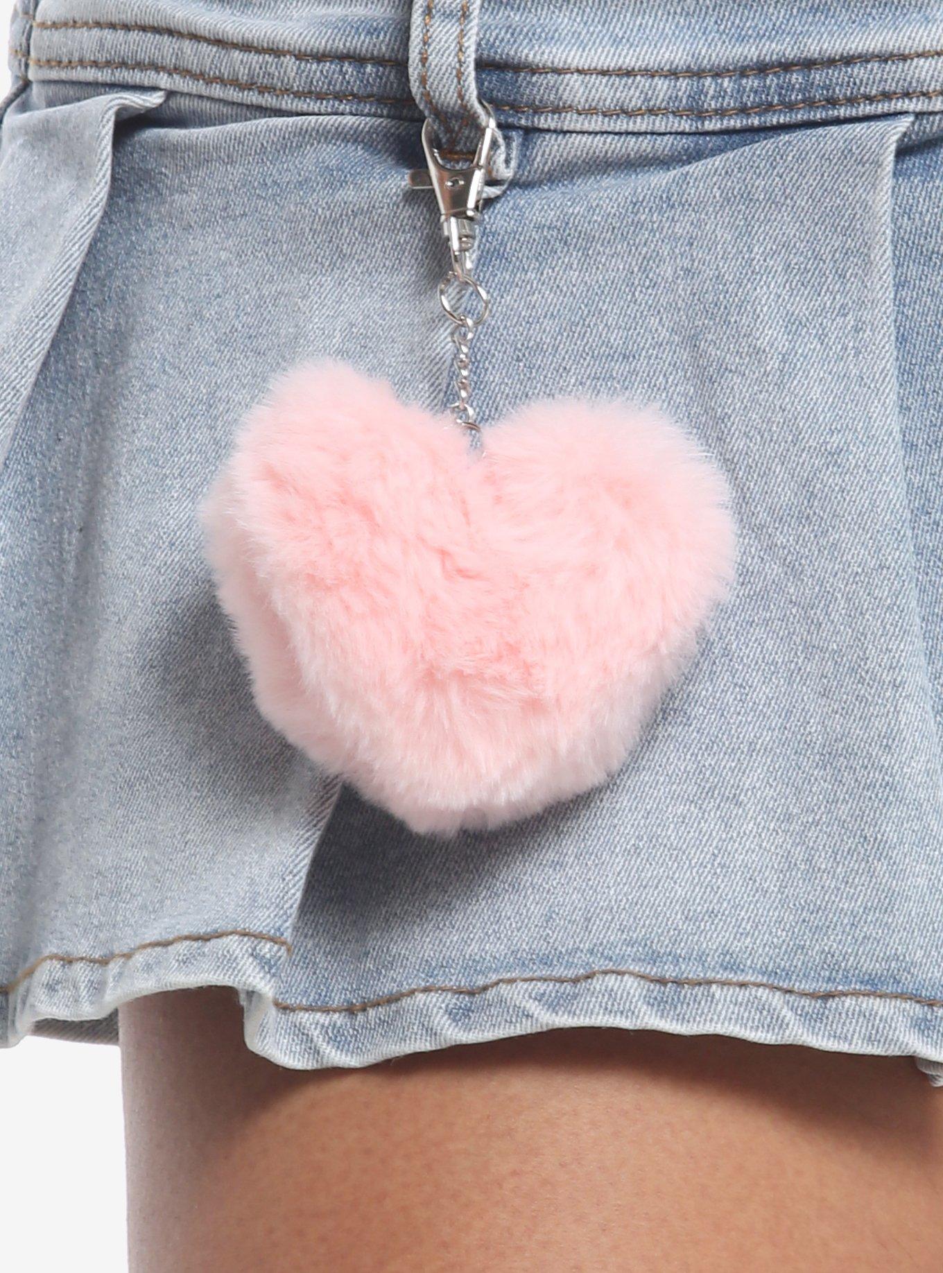 Sweet Society Pleated Skort With Heart Plush Charm, MULTI, alternate - view 3